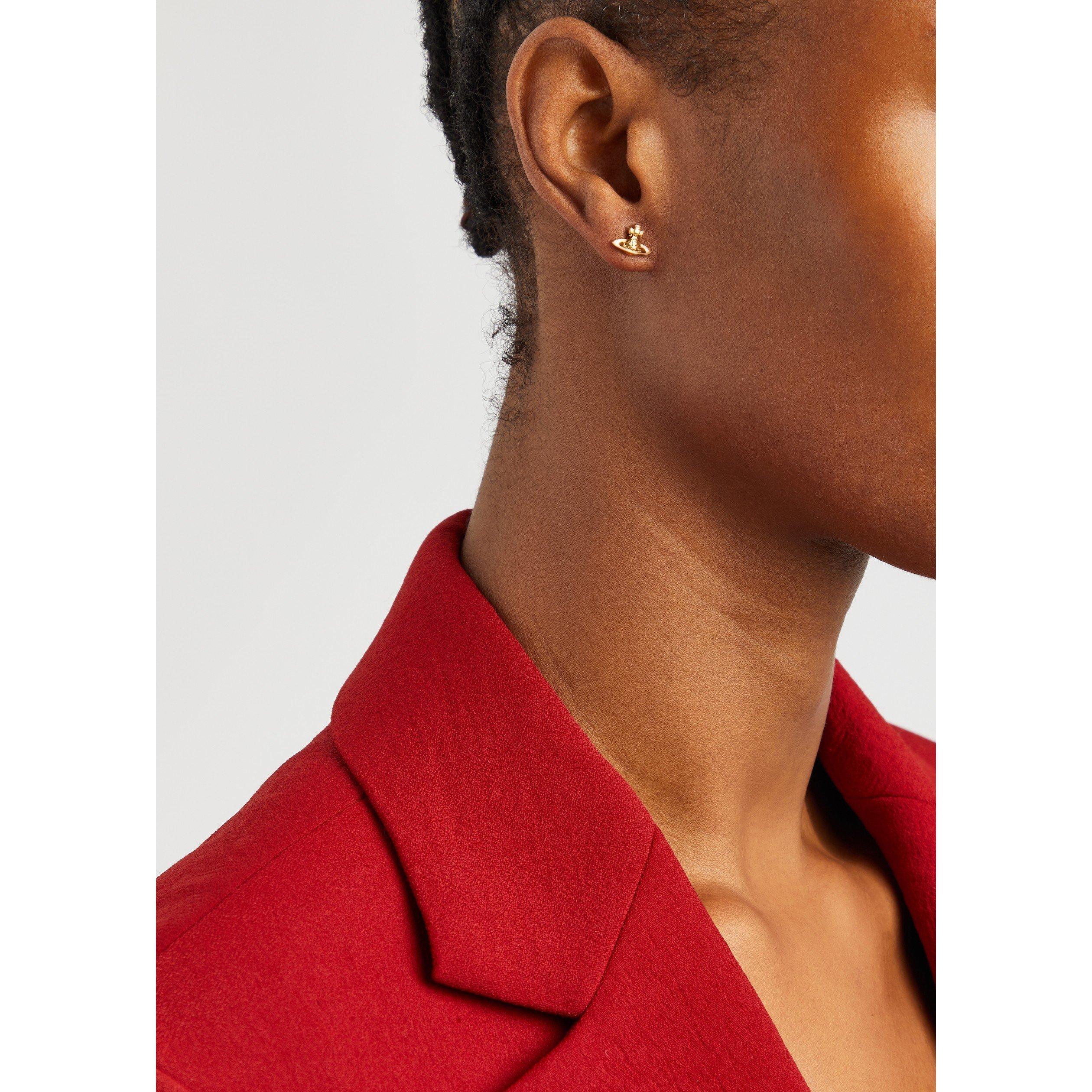 GOLD - Vivienne Westwood - LORELEI STUD EARRINGS - 3