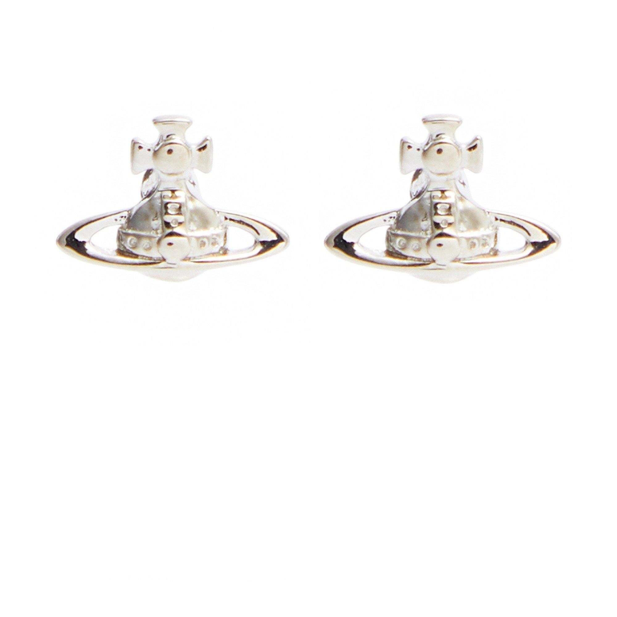 SILVER - Vivienne Westwood - LORELEI STUD EARRINGS