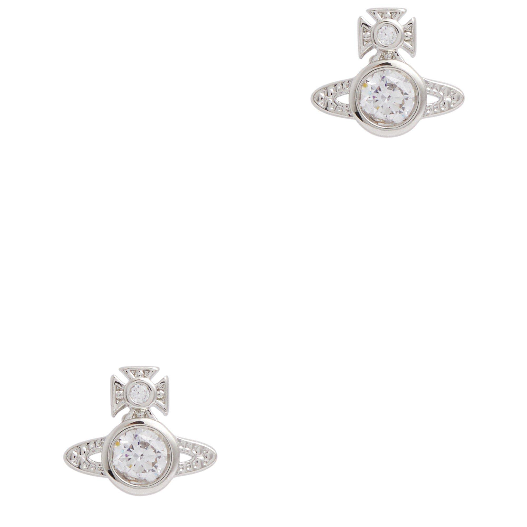 SILVER - Vivienne Westwood - LONDON ORB EARRINGS