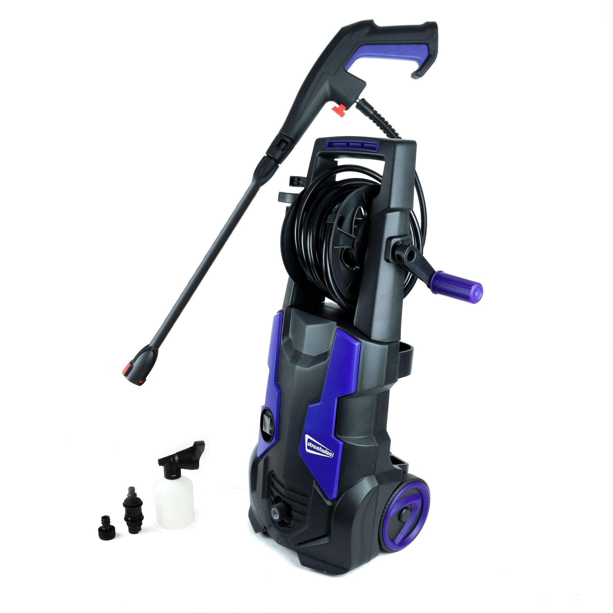 Black - Streetwize - 1900W Pressure Washer With Accessory Kit - 3
