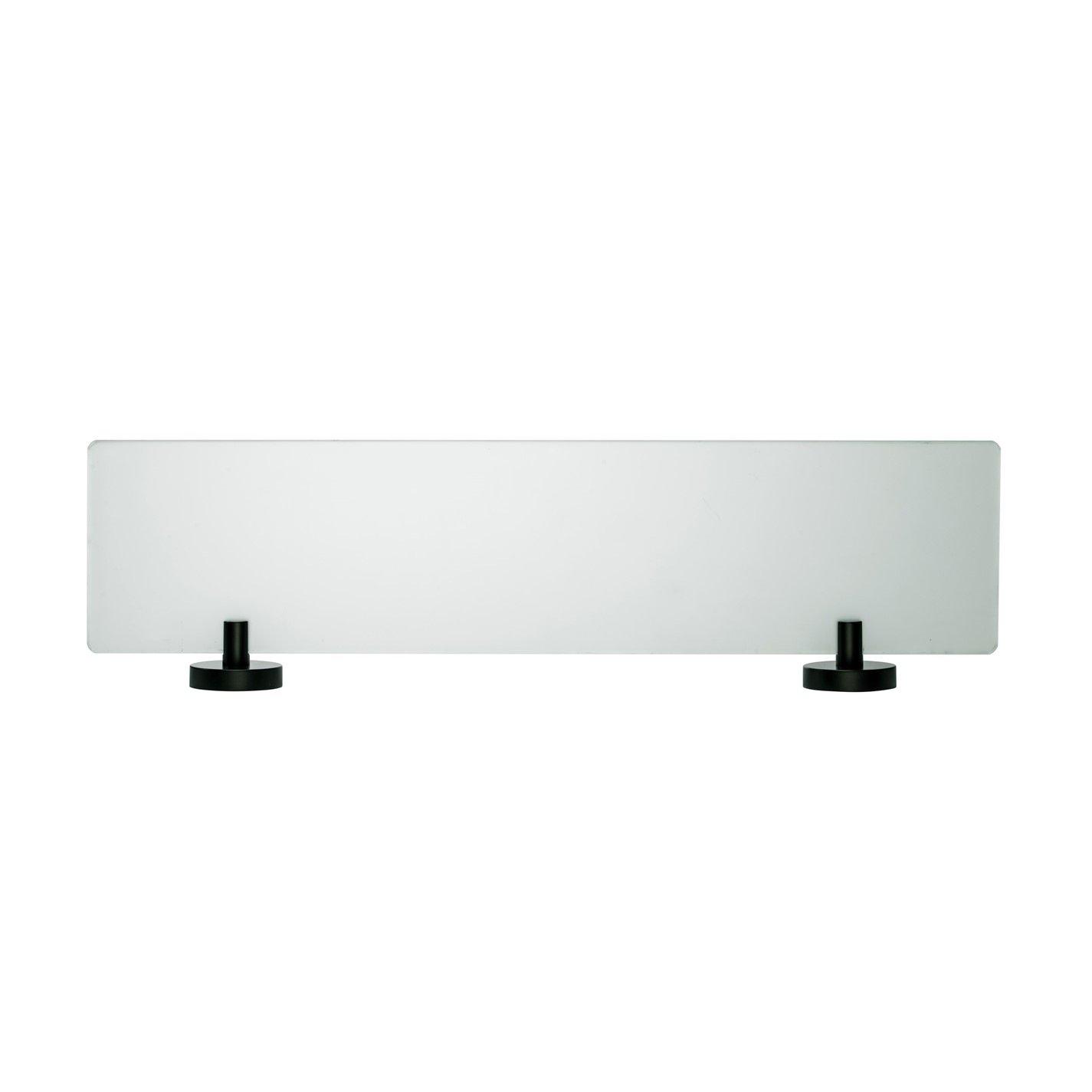 Black - Croydex - Epsom Black Flexi-Fix - Glass Shelf - 5