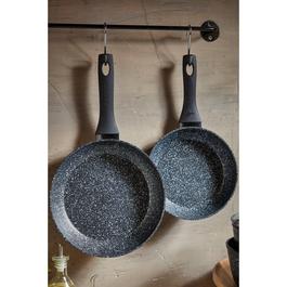 Salter Megastone Thermo Collar 2 Fry Pan Set