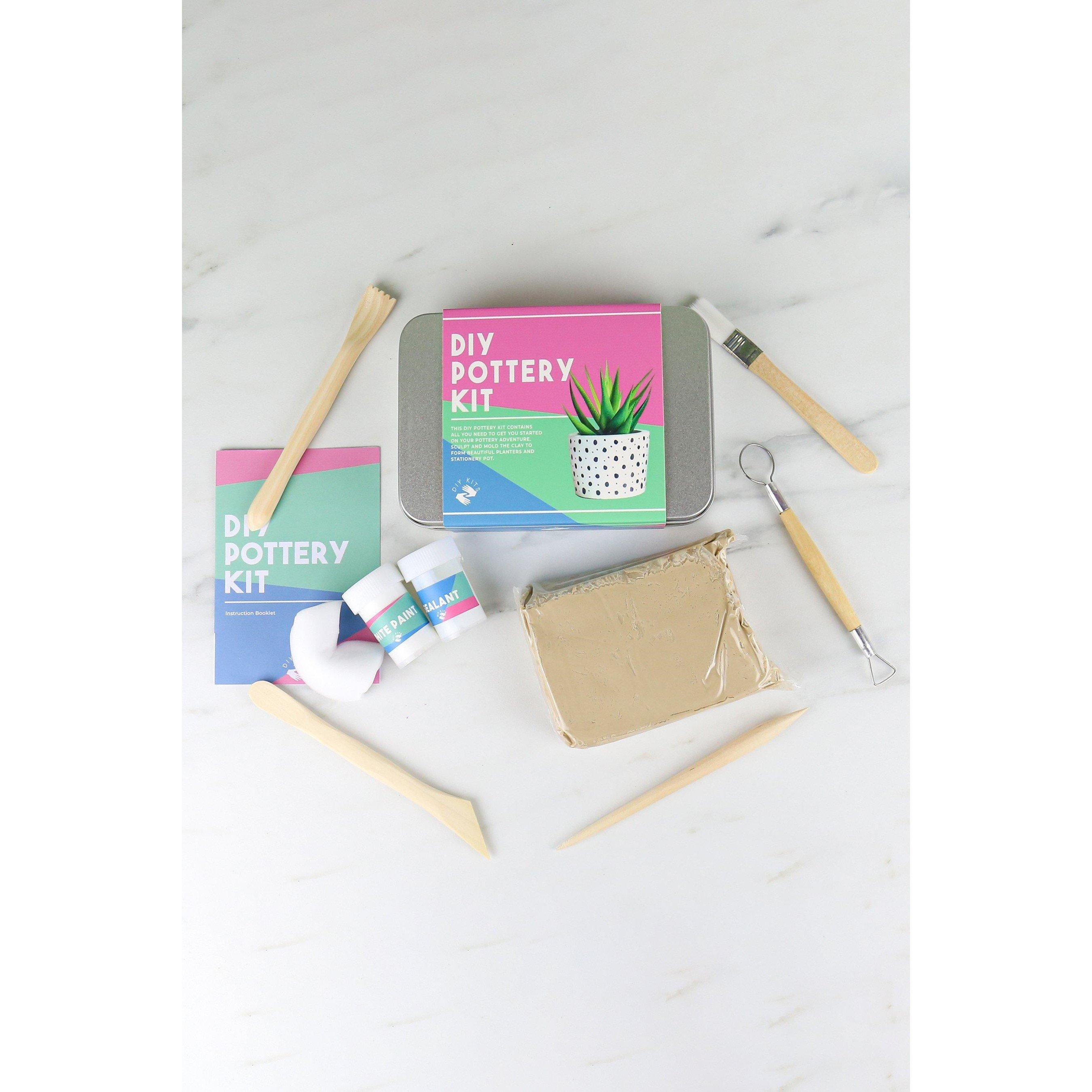 Gift Republic  Brown Diy Pottery Kit