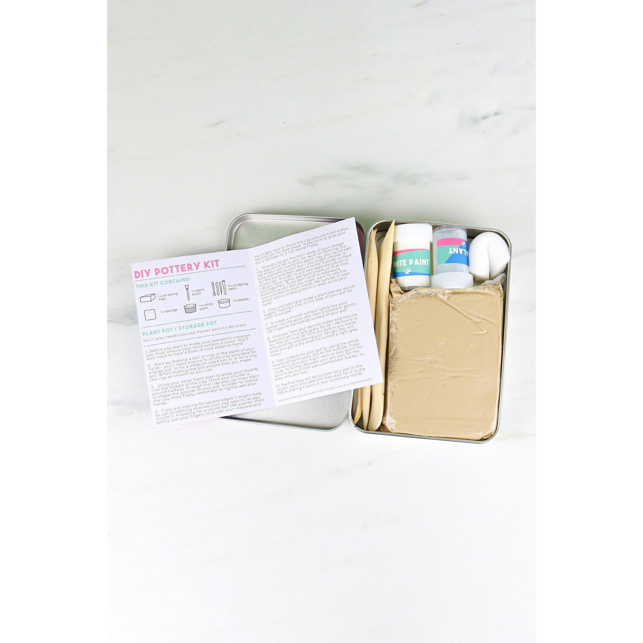 Brown - Gift Republic - DIY Pottery Kit - 3