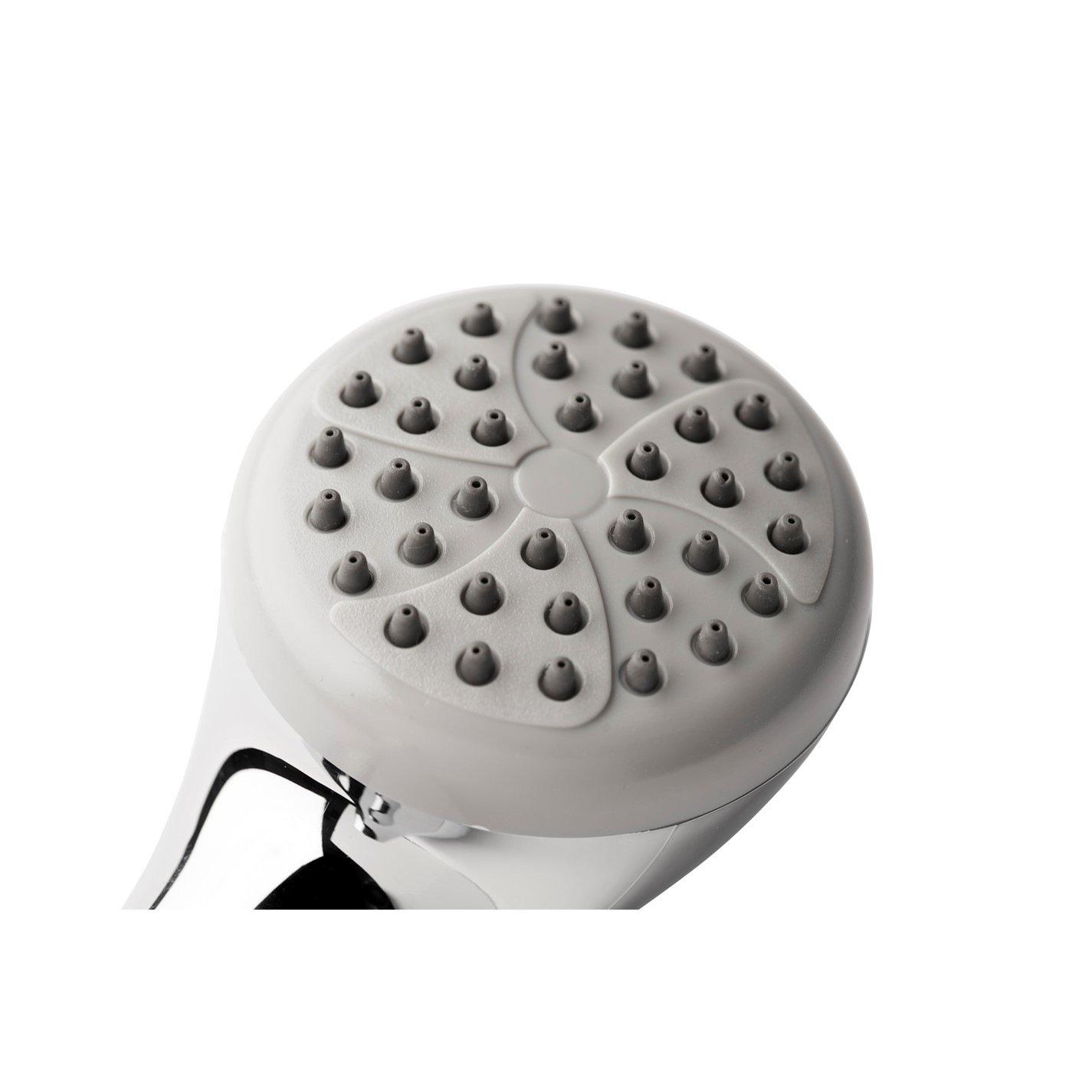 Chrome - Croydex - Bath Shower Mixer Set Chrome - 6