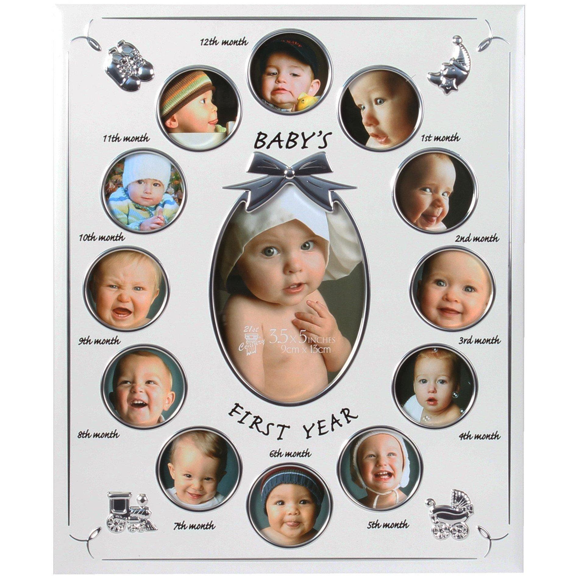 Silver - Other - Silver Plate Album & Frame - Baby's 1st Year