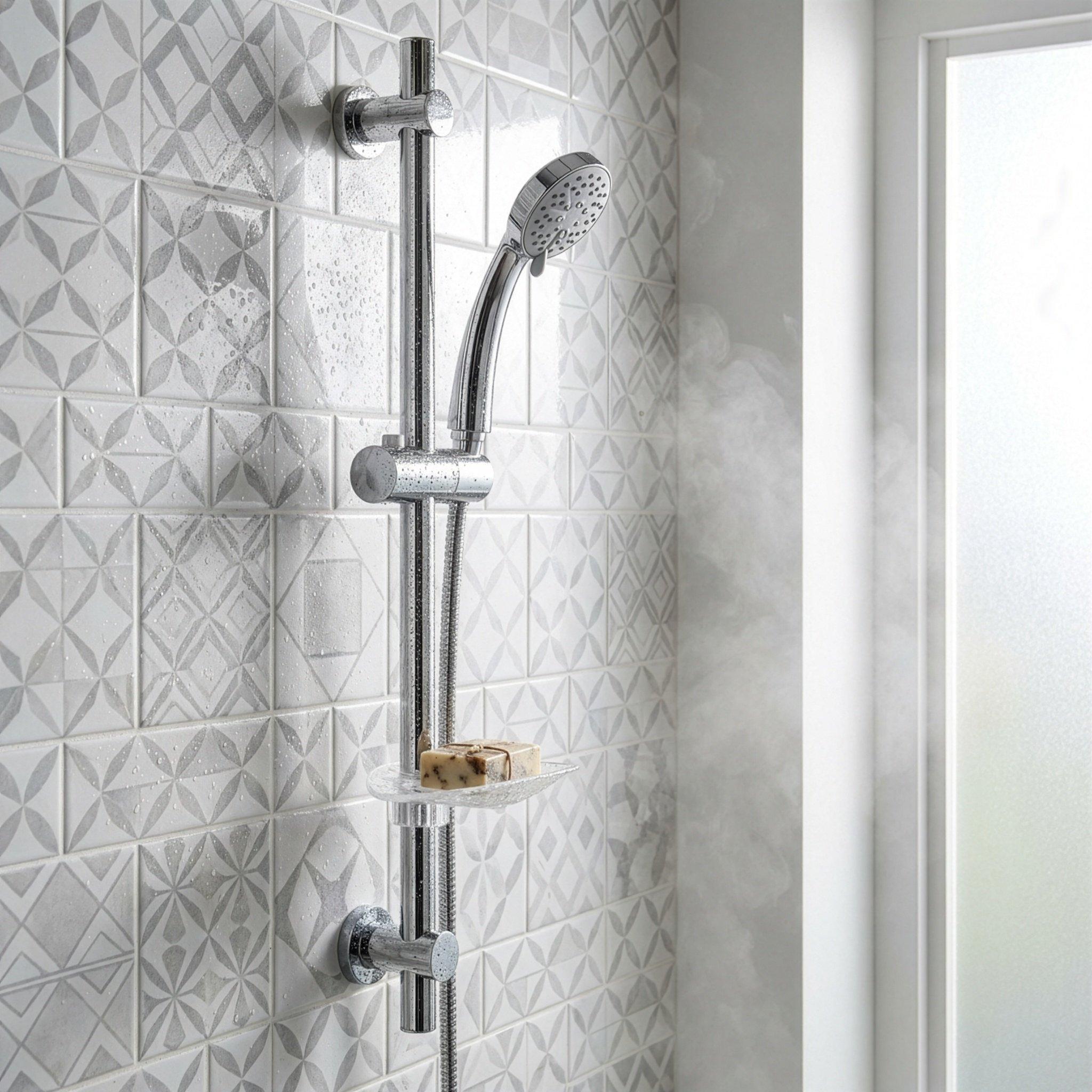 Chrome - Croydex - Essentials 3 Function Shower Set - 1