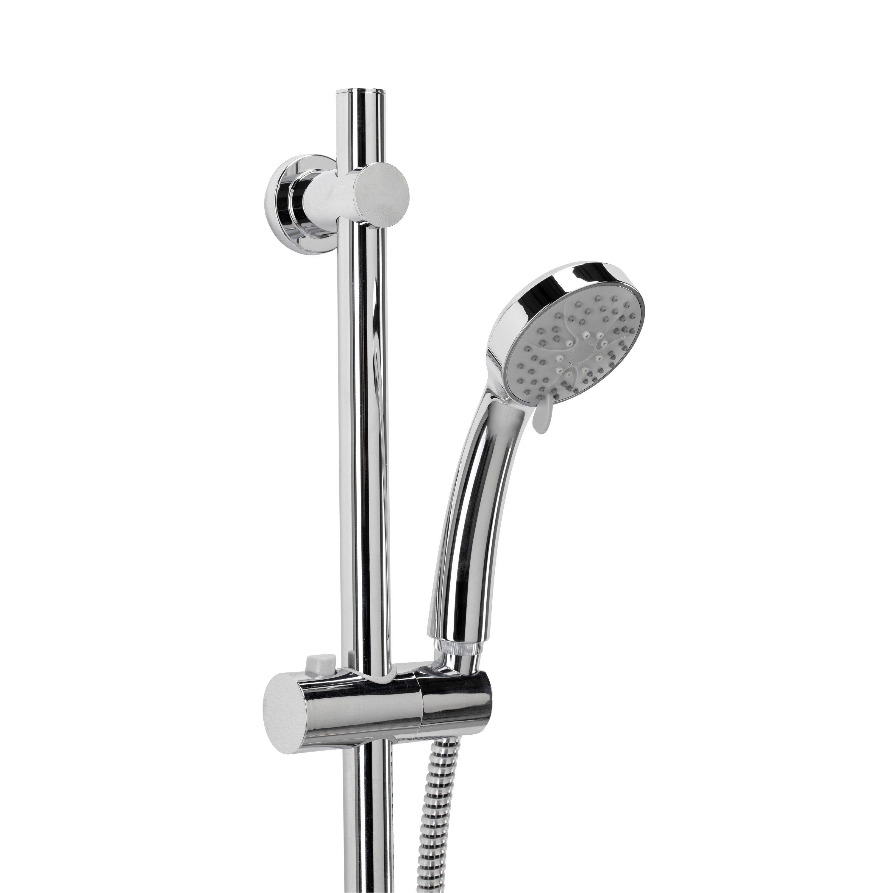 Chrome - Croydex - Essentials 3 Function Shower Set - 6