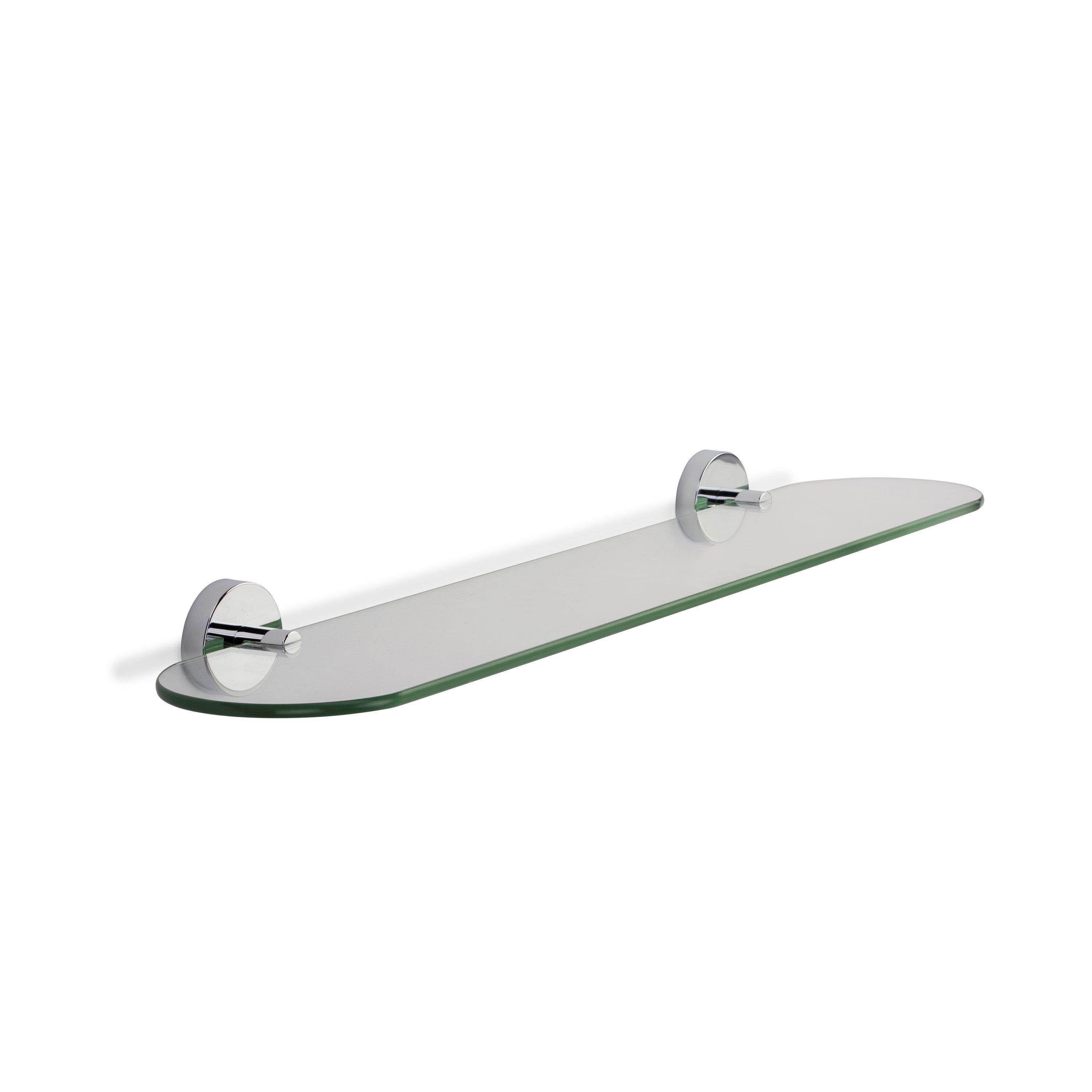 Chrome - Croydex - Flexi-Fix Romsey Glass Shelf - 4