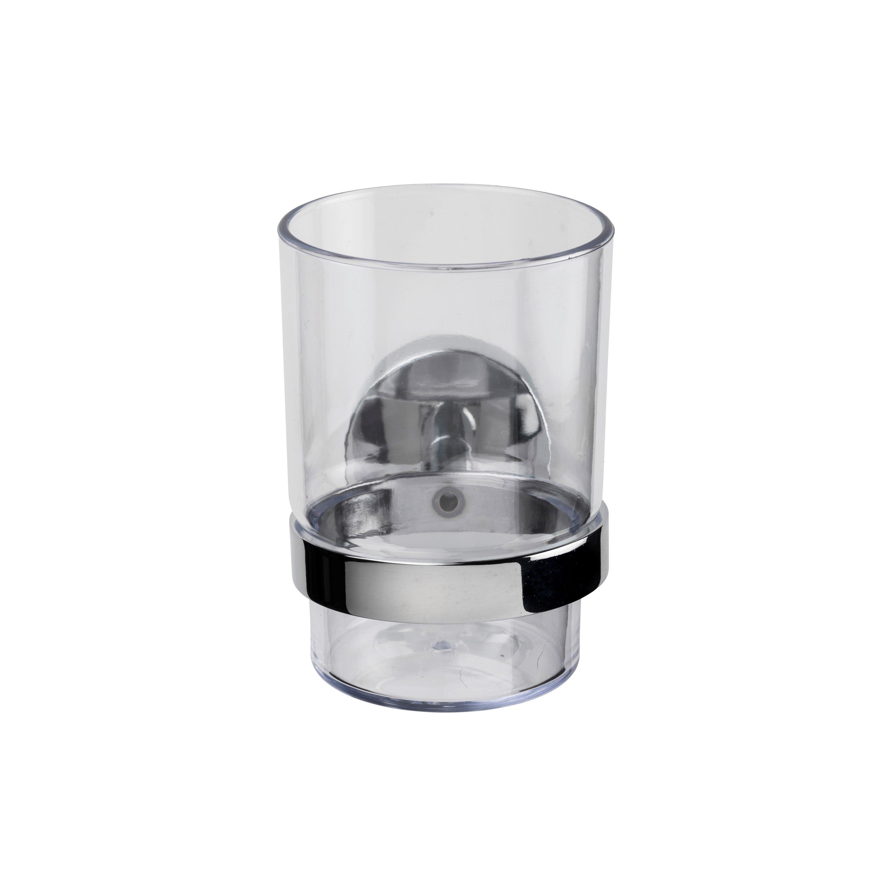 Chrome - Croydex - Flexi-Fix Romsey Tumbler & Holder - 3