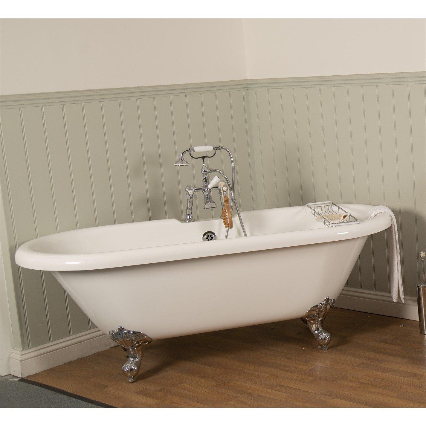 Steel - Croydex - Rust Free Flat Bar Bath Rack - 3