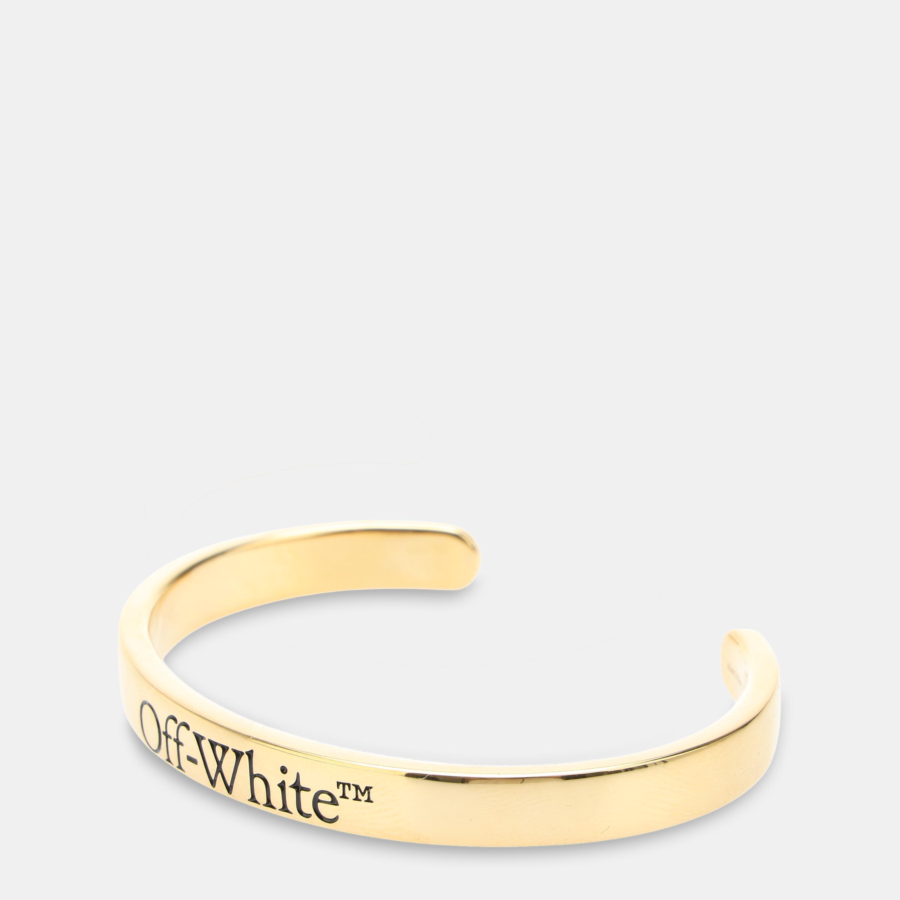 Gold - No Color - Off White - Off Logo Bracelet Ld99 - 2