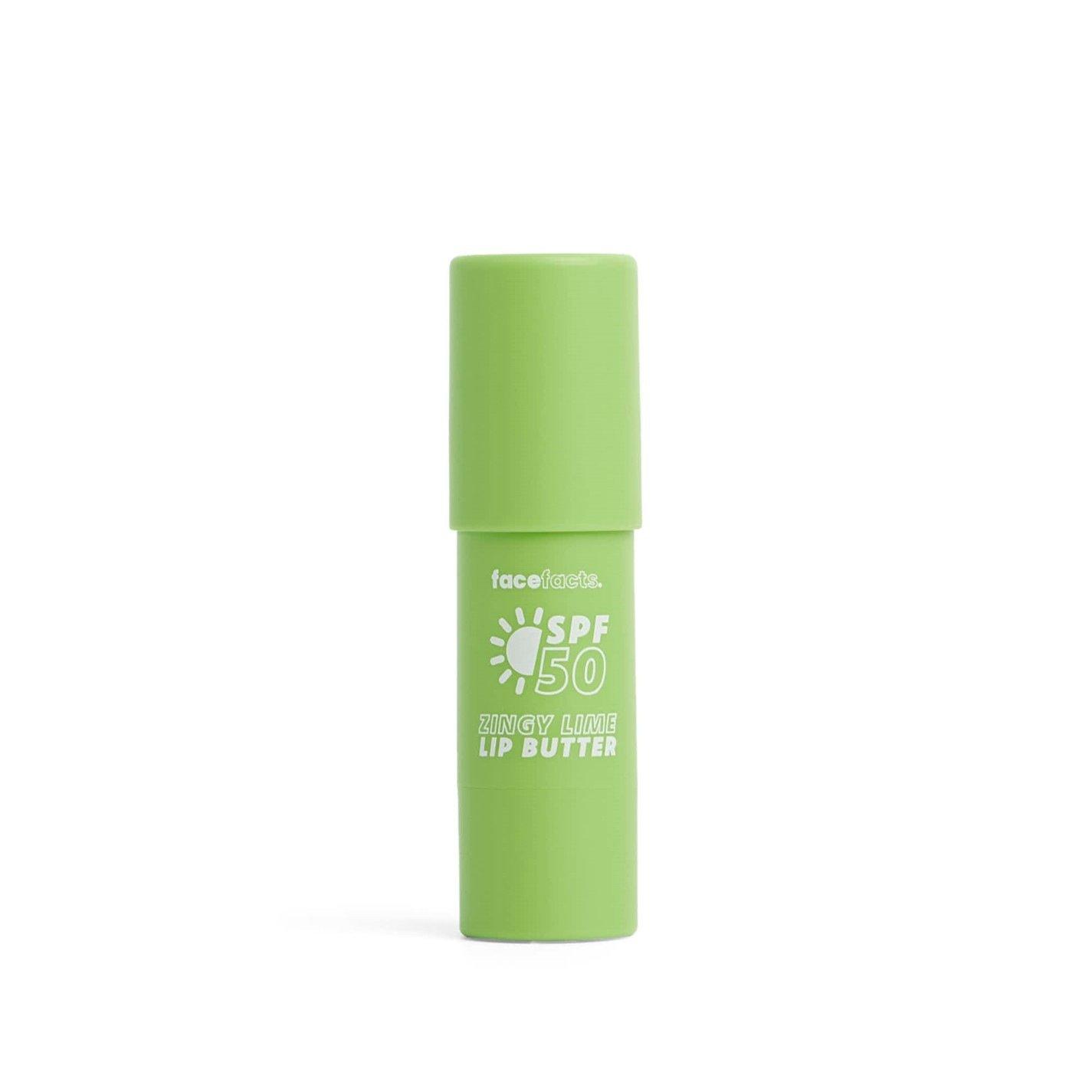 Zingy Lime - Face Facts - Fa Face Facts SPF 50 Hydrating Lip Butter - 2