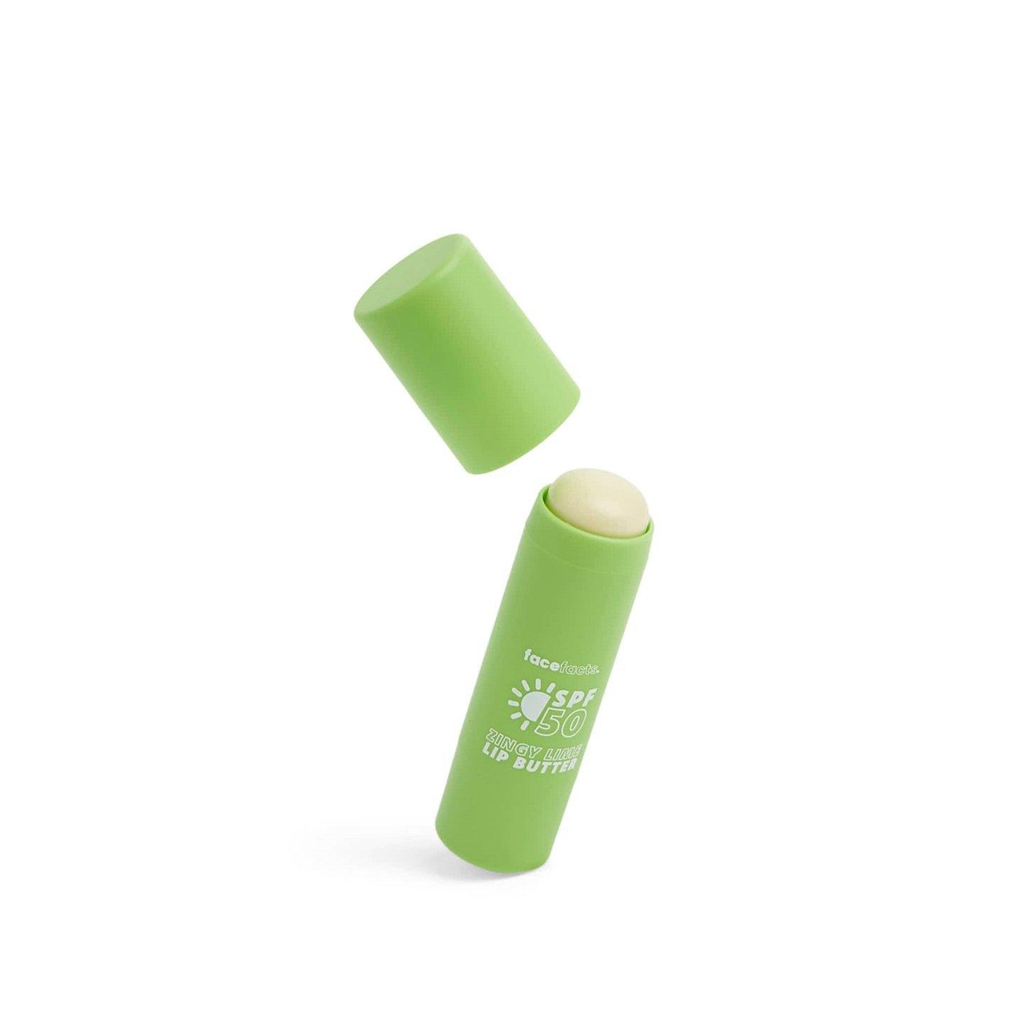 Zingy Lime - Face Facts - Fa Face Facts SPF 50 Hydrating Lip Butter - 3