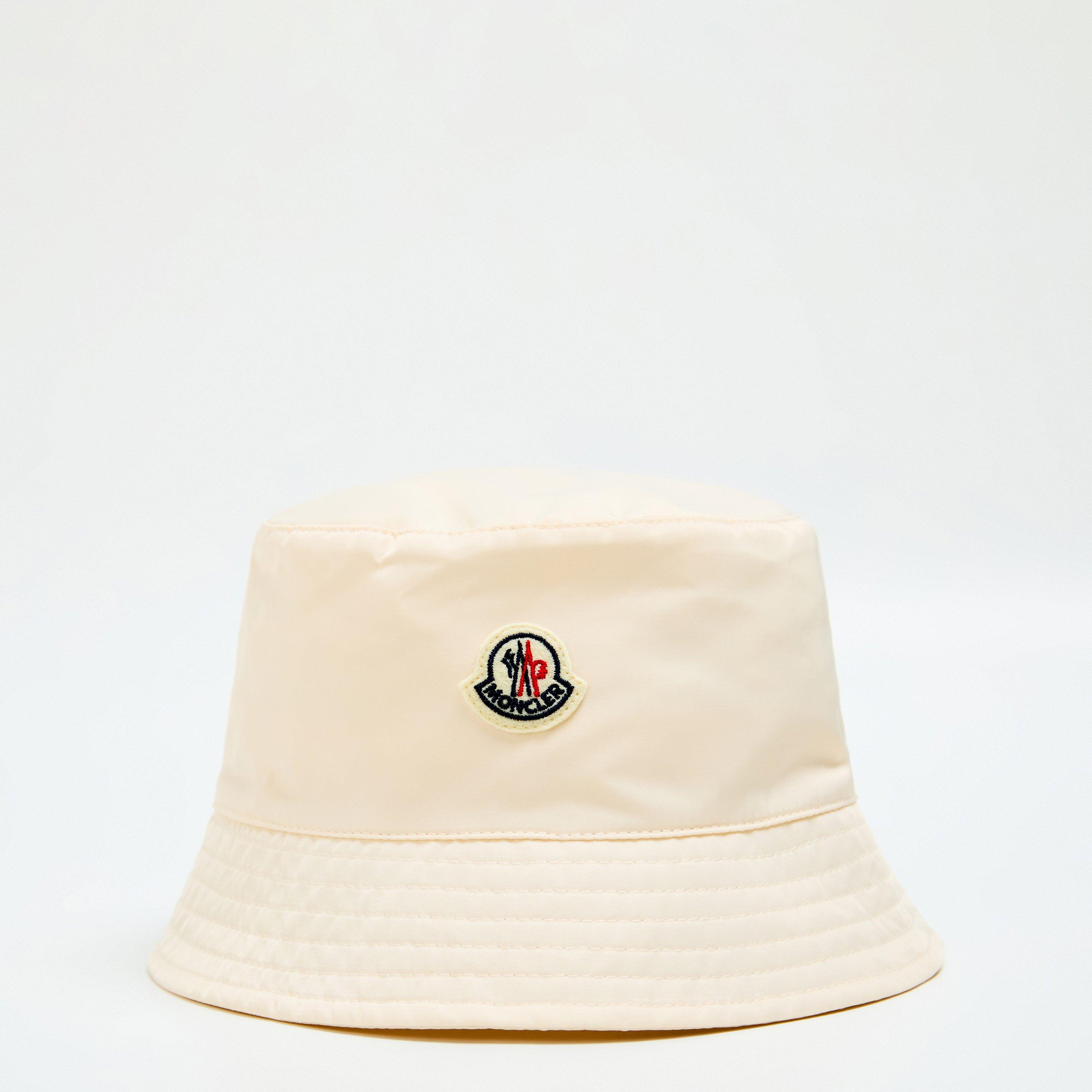 White 20P - Moncler - Kids' Logo Bucket Hat - 1