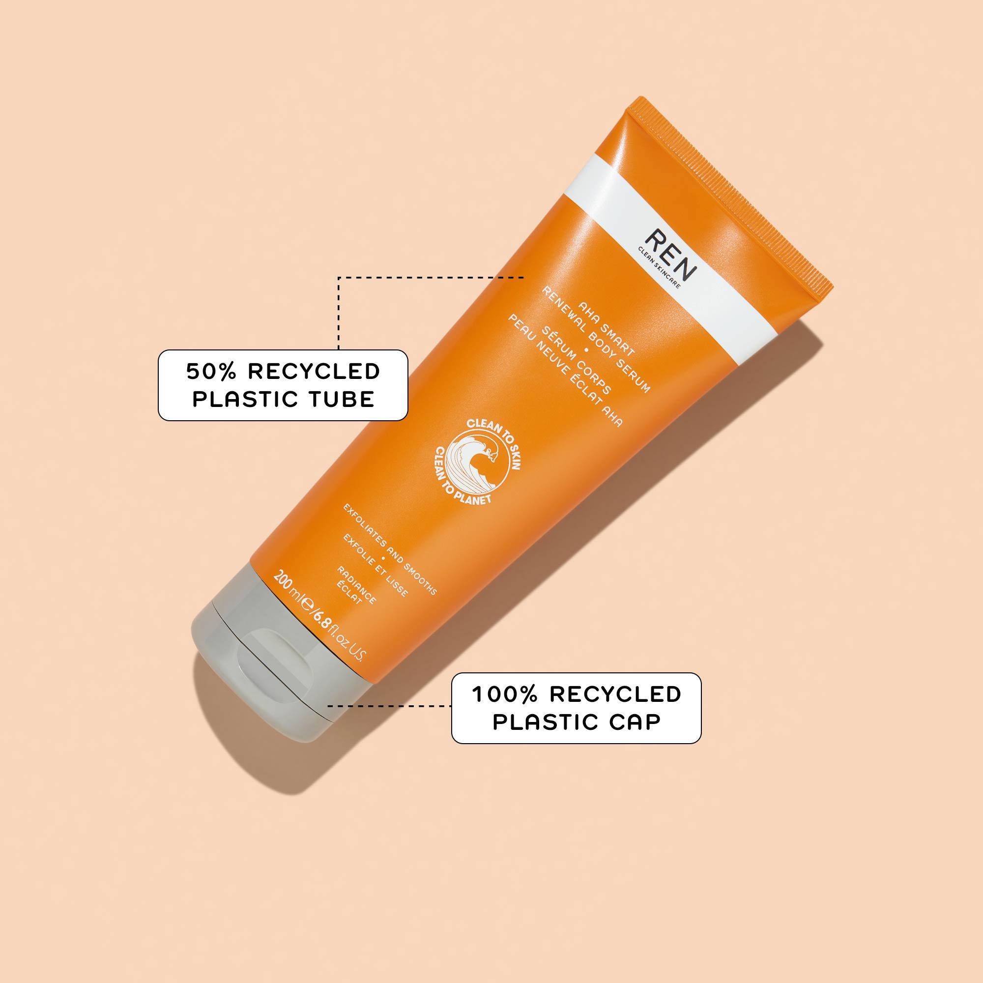 None - Ren - Clean Skincare Aha Smart Renewal Body Serum 200ml - 6