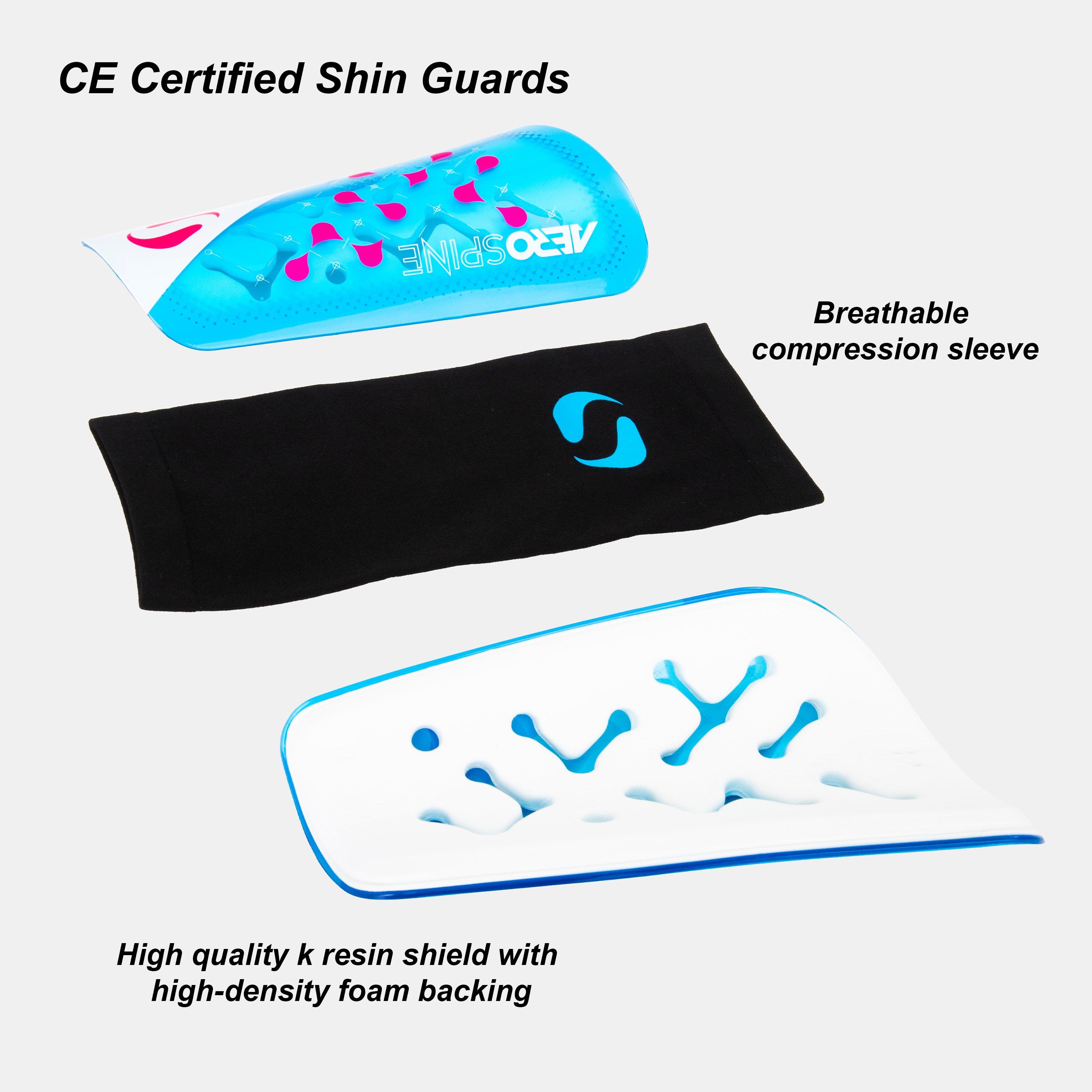 Blue/Pink - Sondico - Aerospine Shin guards - 5