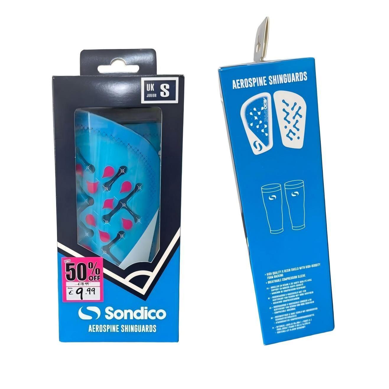 Blue/Pink - Sondico - Aerospine Shin guards - 7