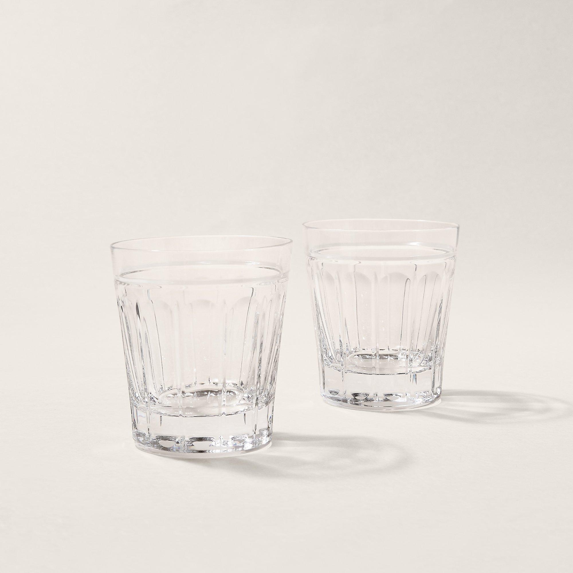Clear - Ralph Lauren Home - RalphLaurenHome Coraline Crystal Old Fashioned Glass - Set of 2 - 1