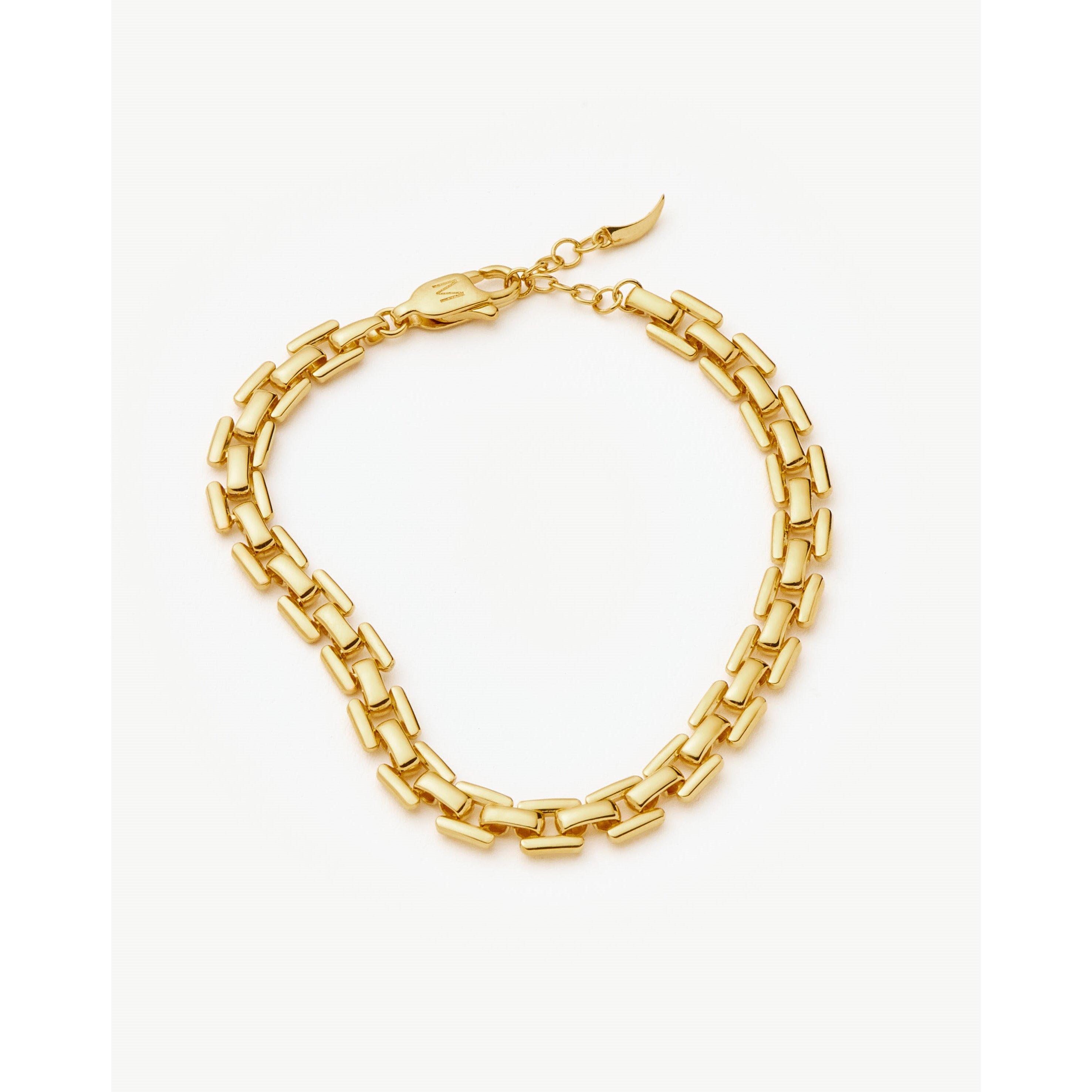 Gold - Missoma - Timepiece Link Bracelet - 3