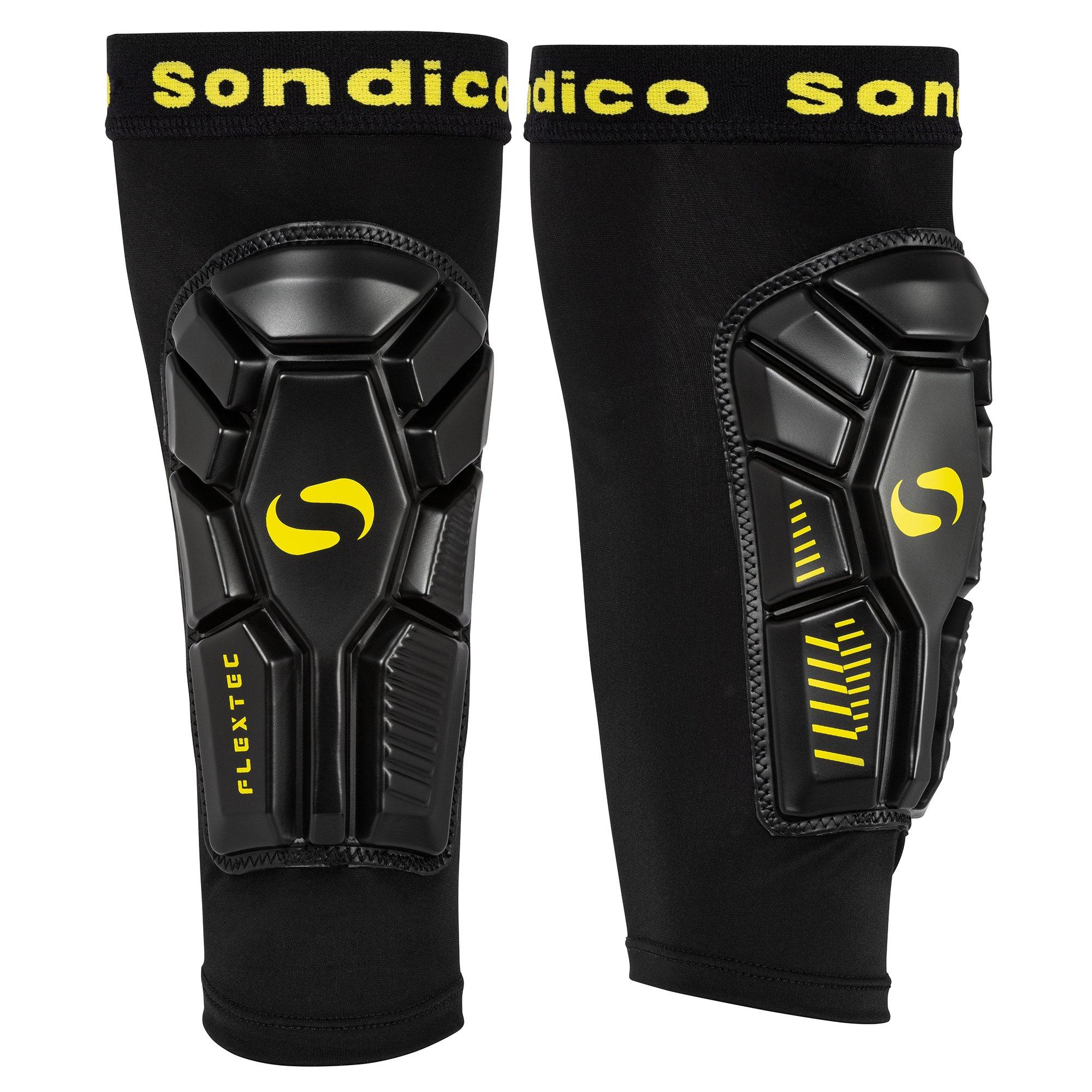 Black - Sondico - Sondico FlexTec Shin Guards - 1