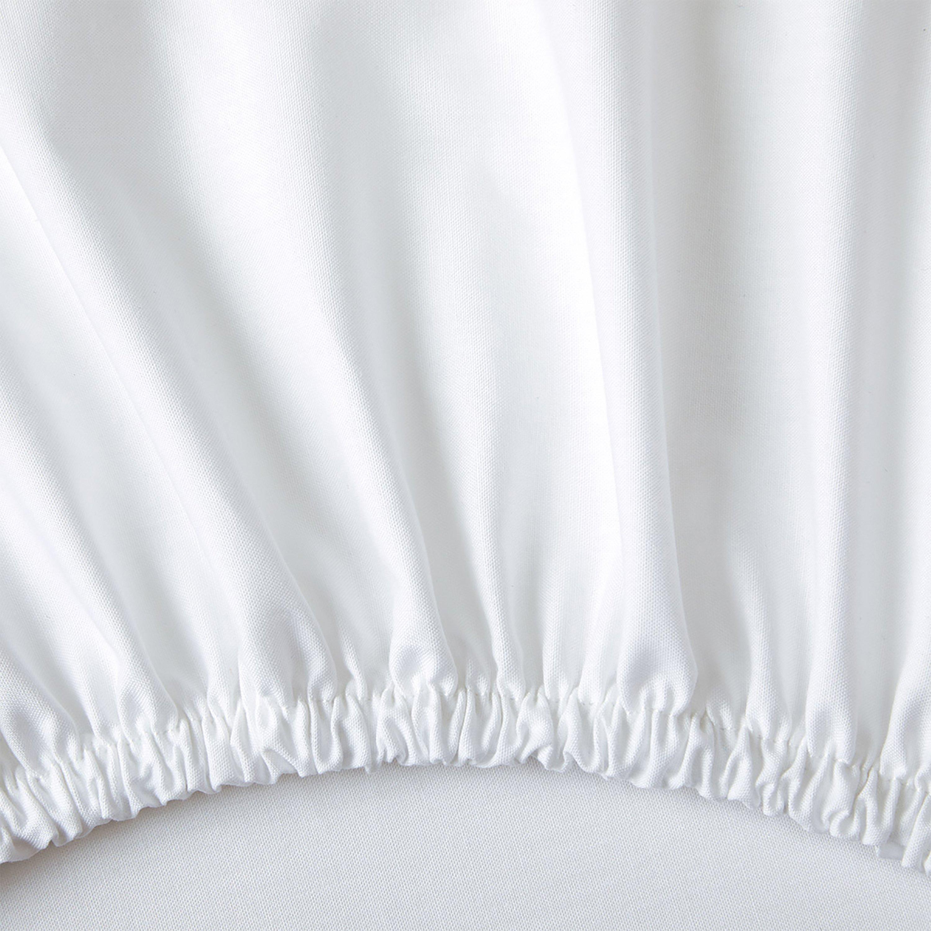 White - Ralph Lauren Home - RL Polo Player Fitted Sheet - 3