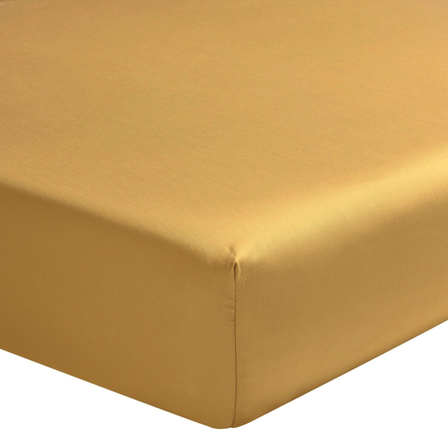 Teophile Organic Cotton Sateen Fitted Sheet