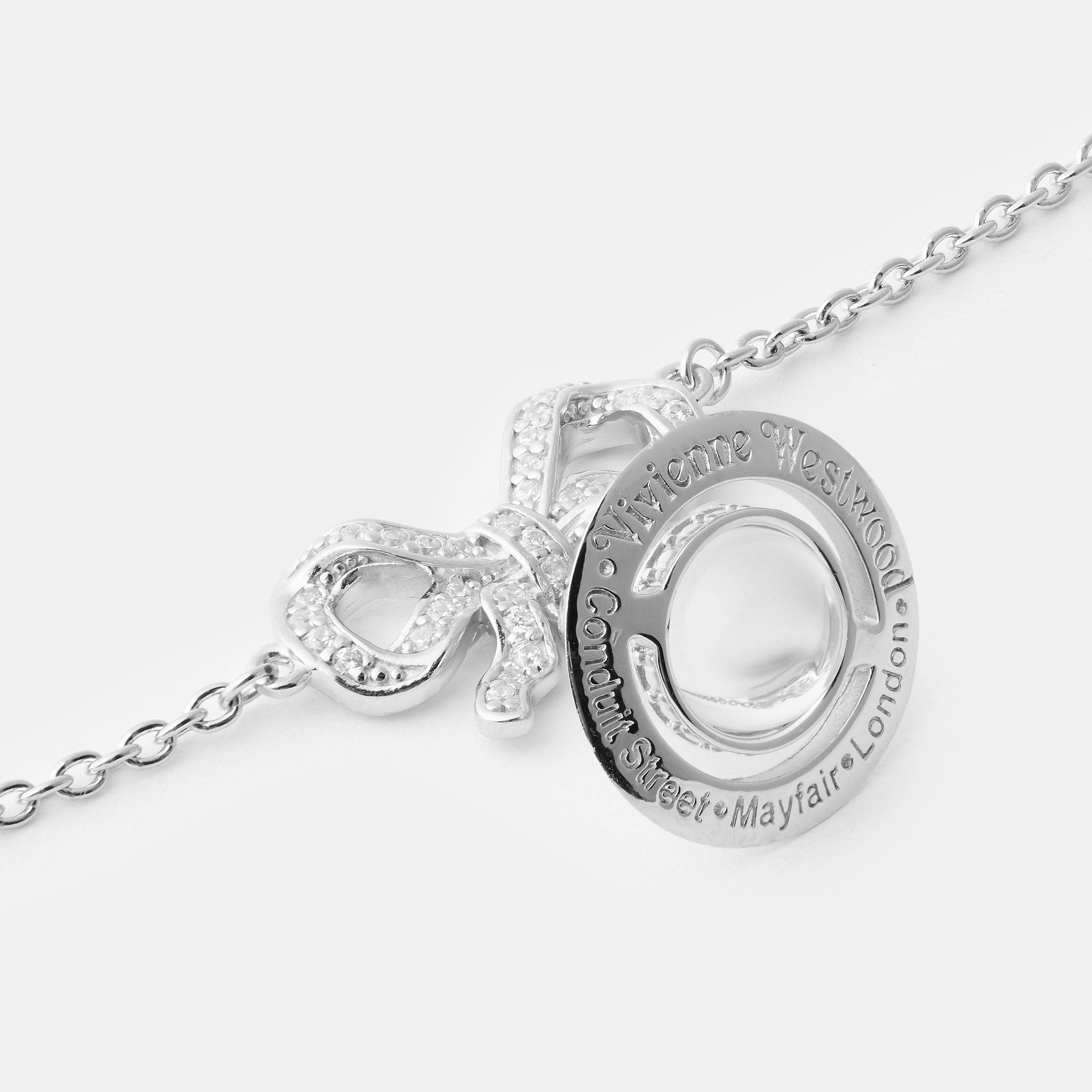 Plat/White - Vivienne Westwood - Octavie Bracelet - 2