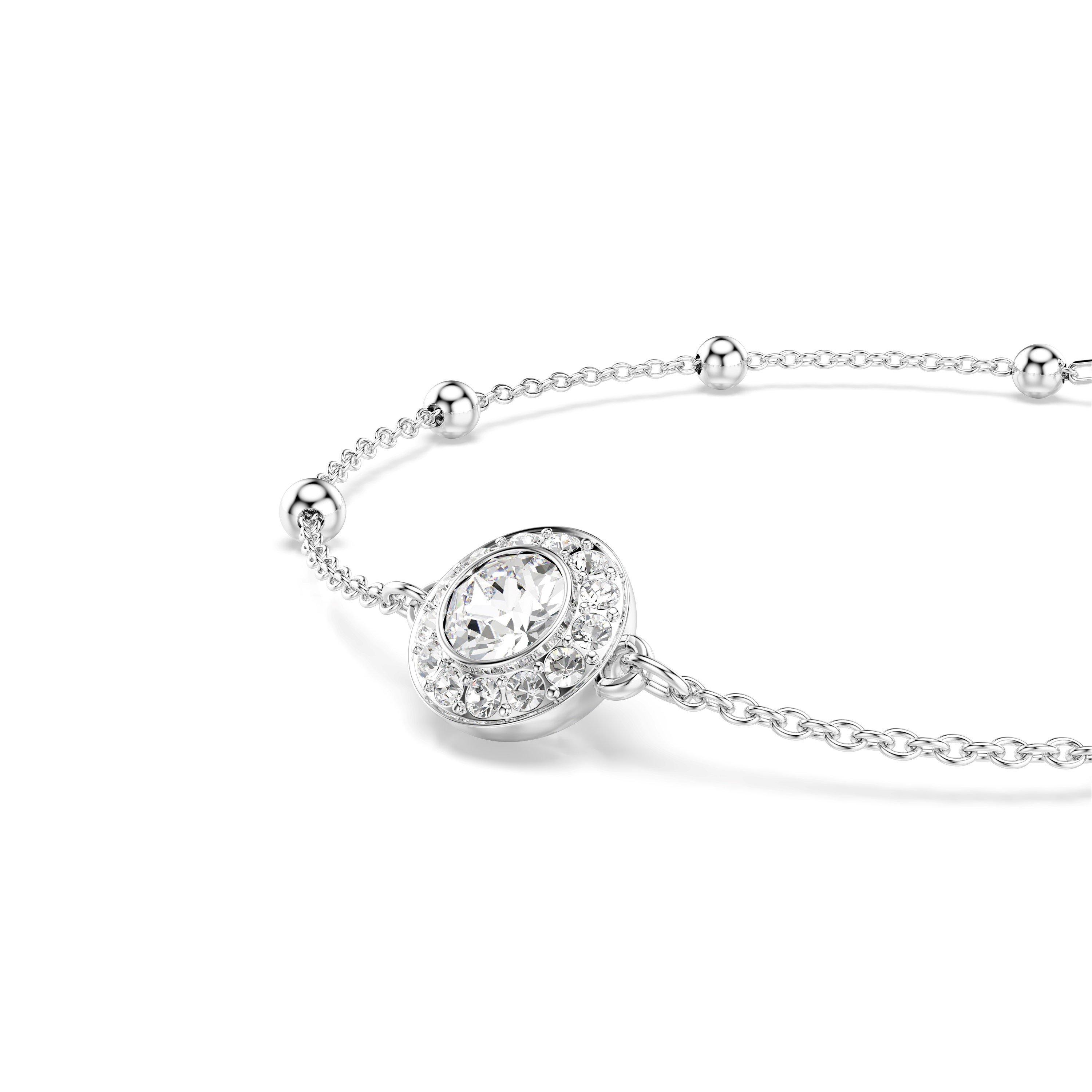 CRY/RHS - Swarovski - Women's Una Chain Bracelets - 4