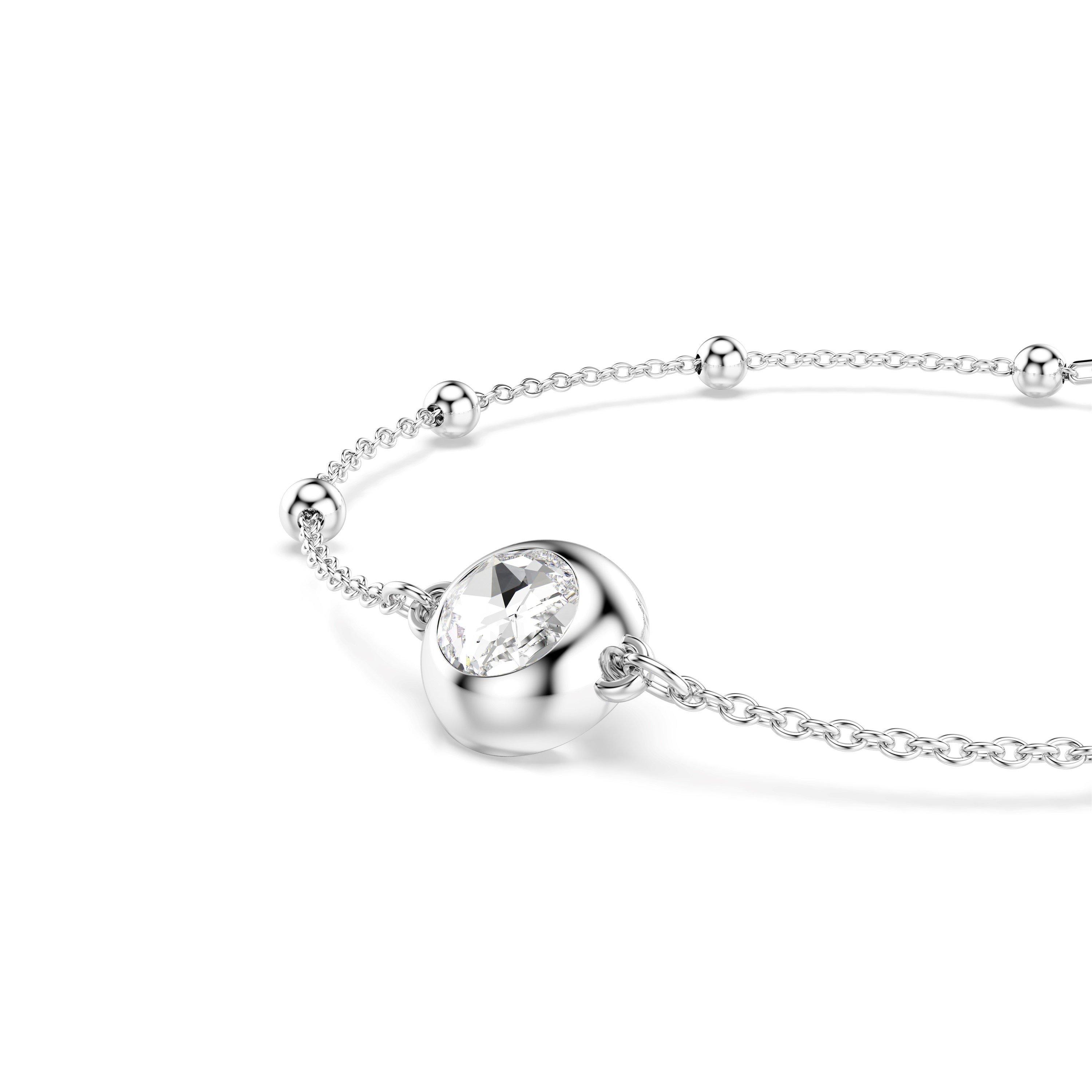 CRY/RHS - Swarovski - Women's Una Chain Bracelets - 5