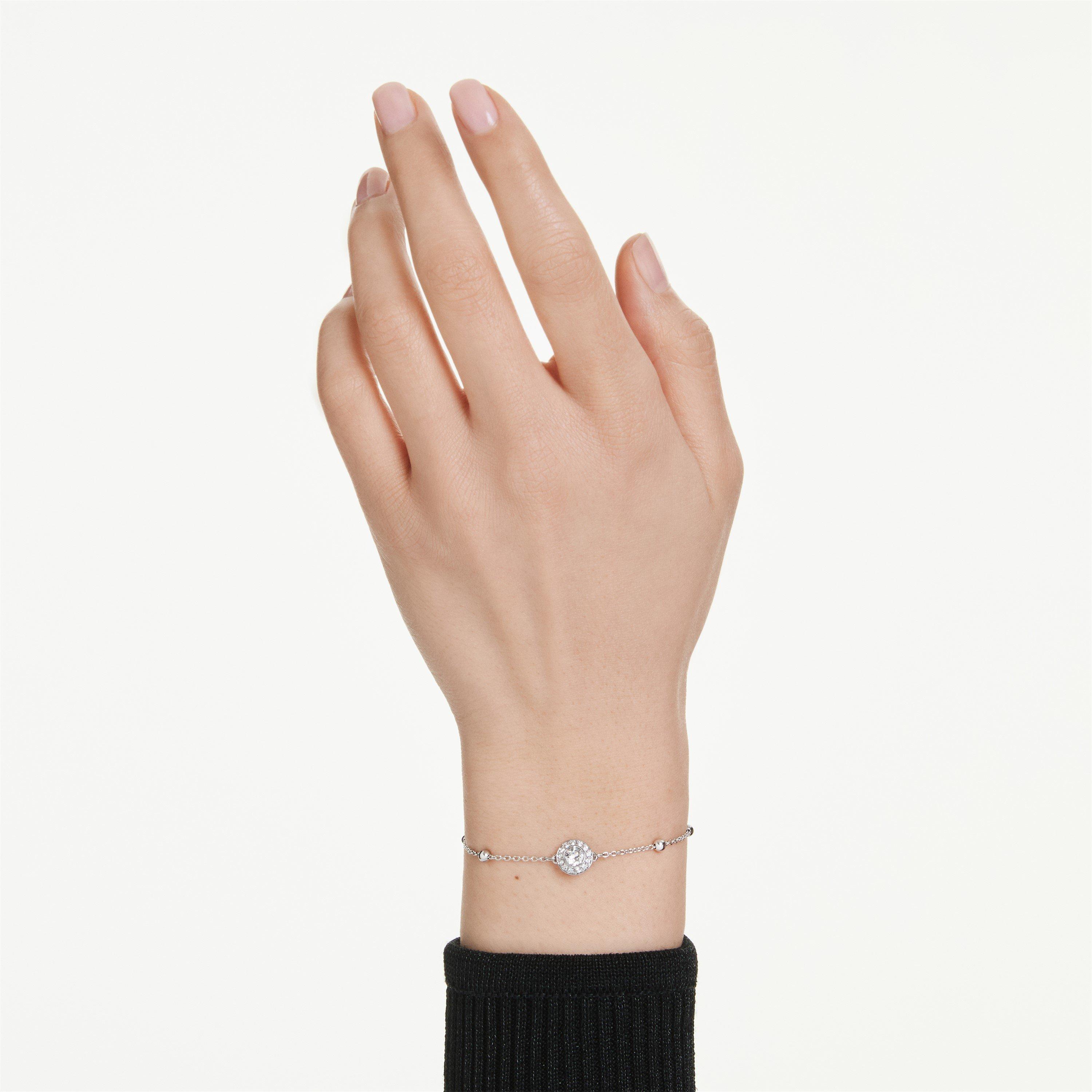 CRY/RHS - Swarovski - Women's Una Chain Bracelets - 7