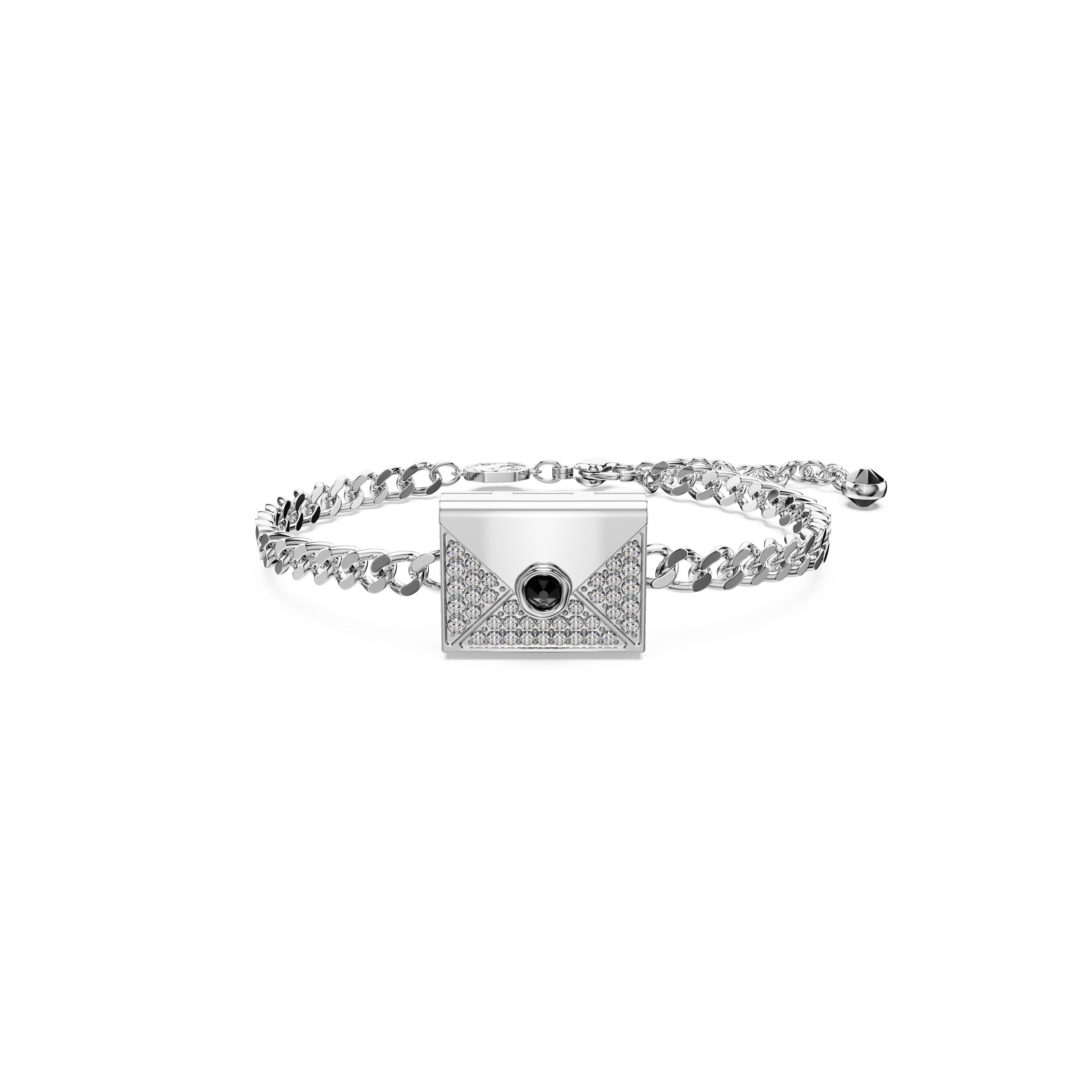 Sølv - Swarovski - Women's Zodiac Chain Bracelet - 1