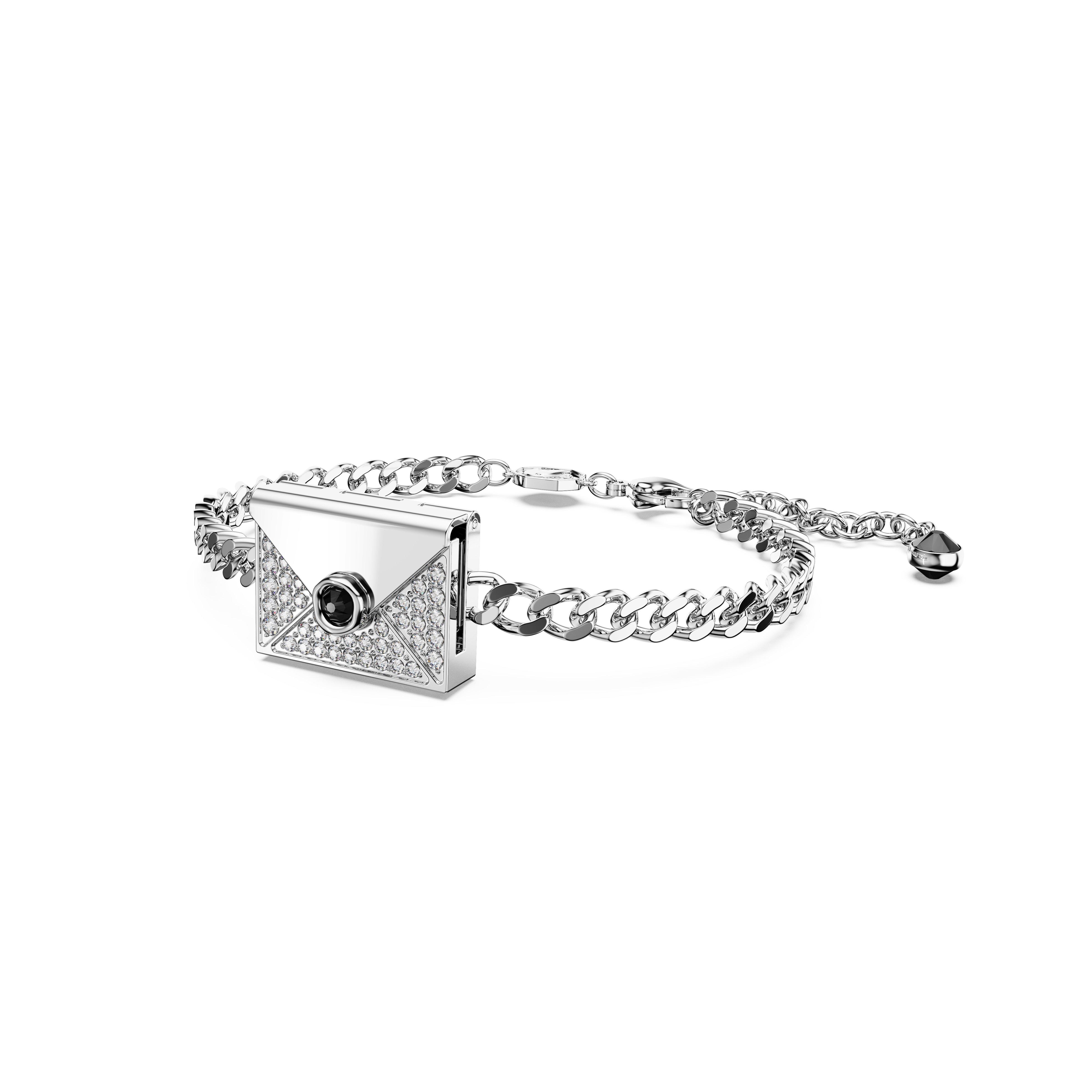 Sølv - Swarovski - Women's Zodiac Chain Bracelet - 2