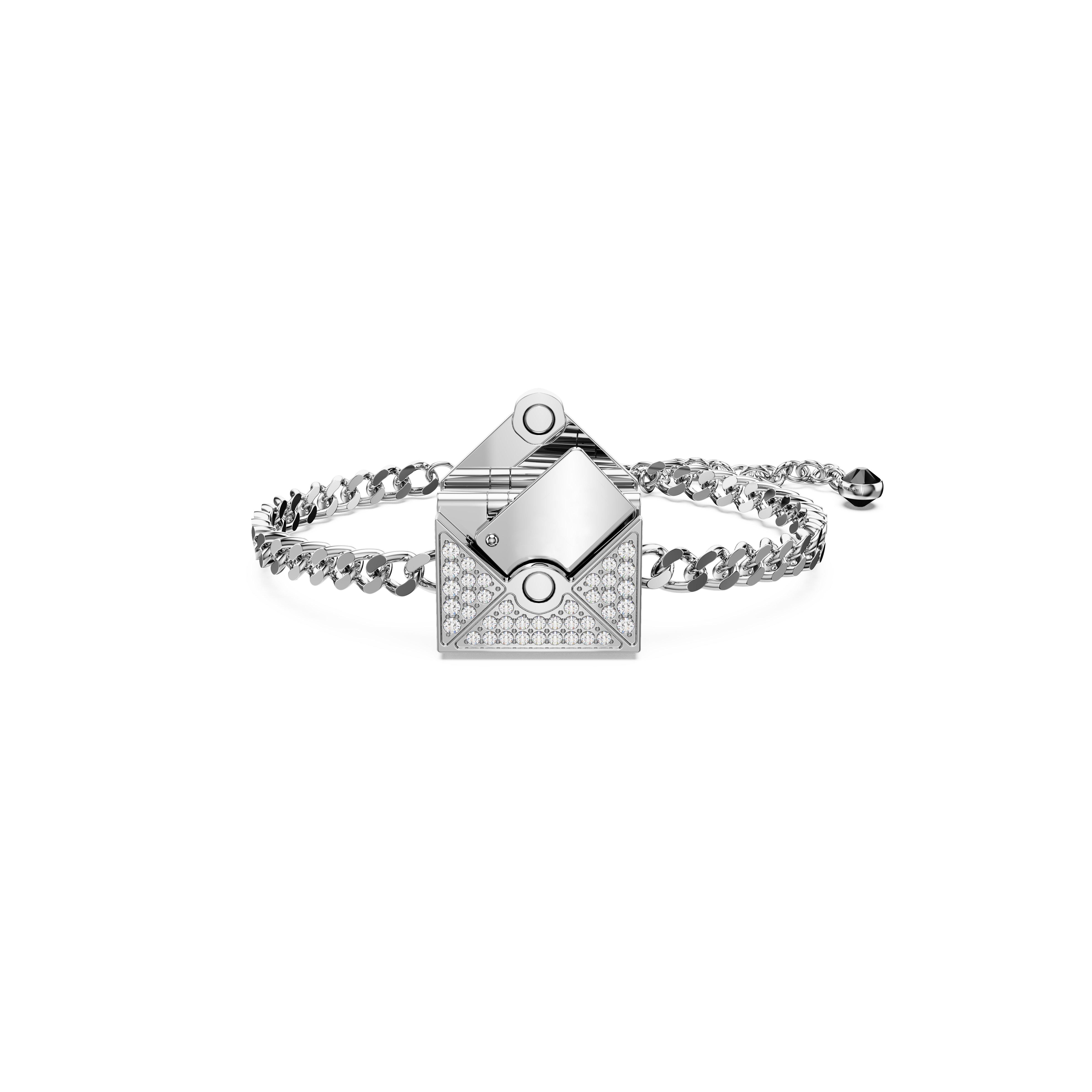 Sølv - Swarovski - Women's Zodiac Chain Bracelet - 5