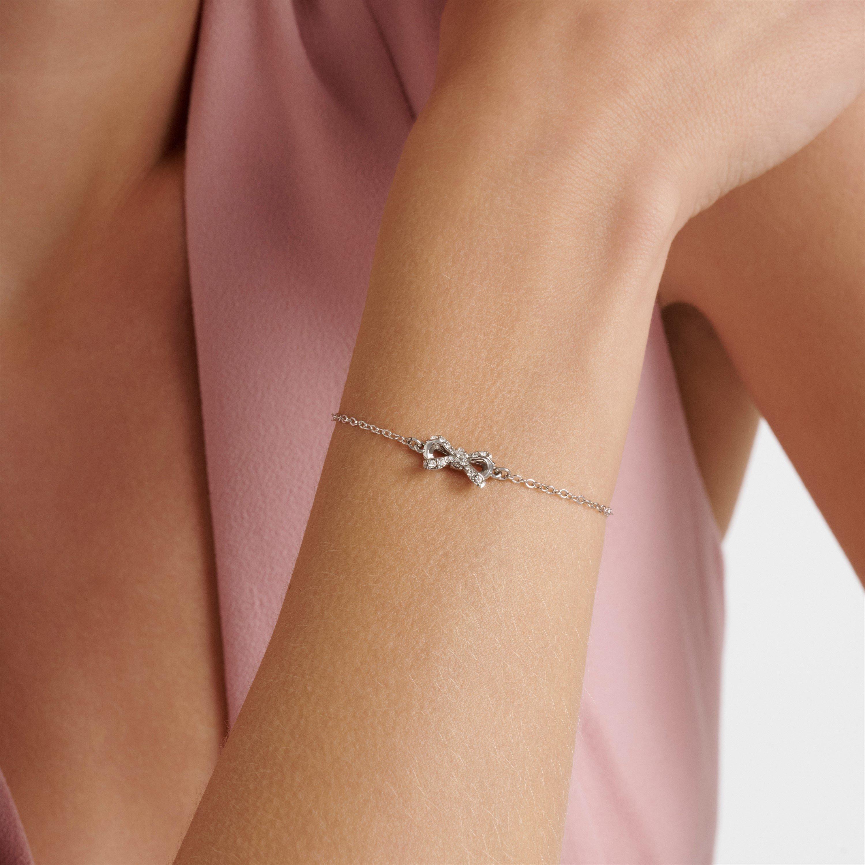 Silver/Crystal - Ted Baker - Women's Carsaa Chain Bracelet - 3