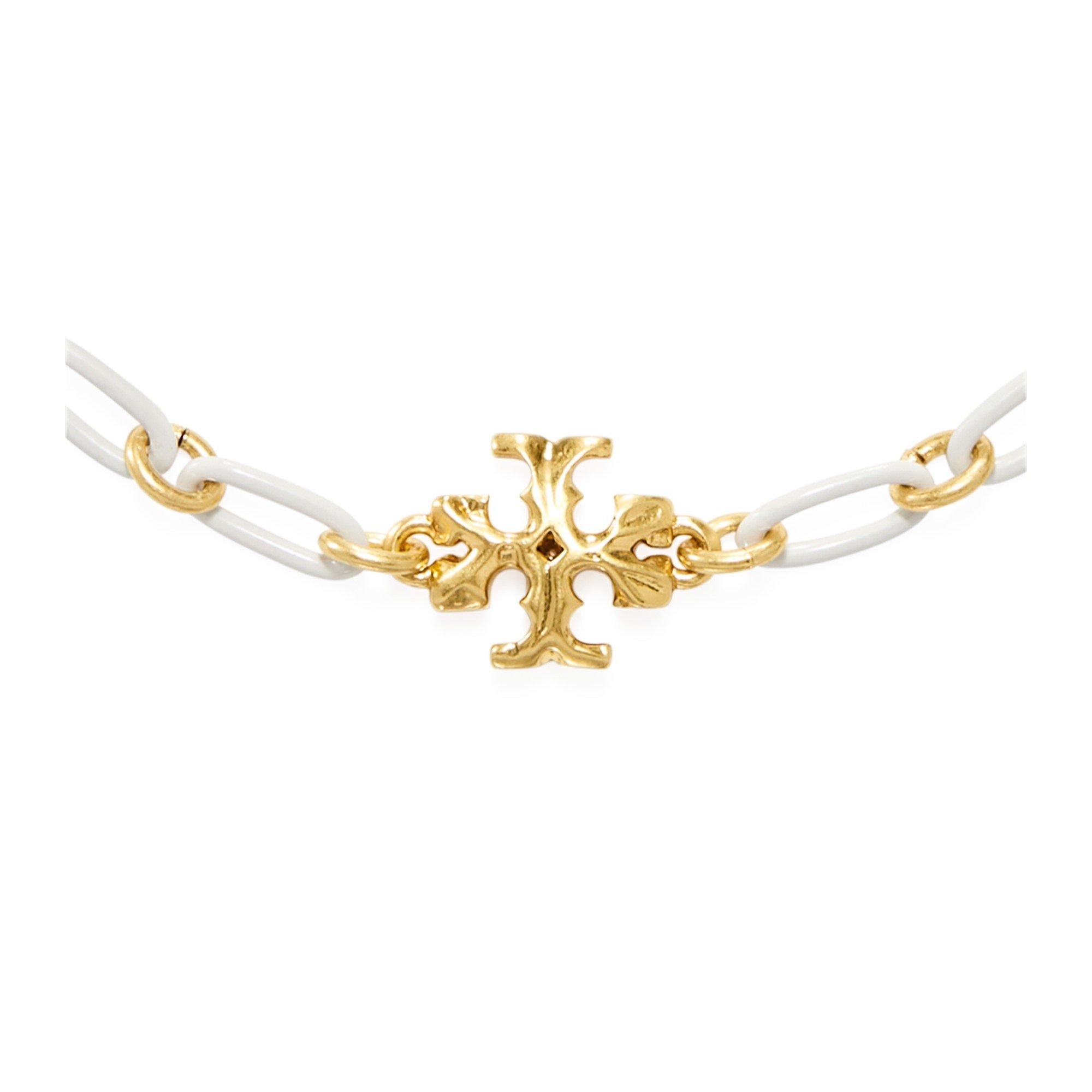 Gold/Ivory - Tory Burch - Roxanne Chain Link Bracelet - 3