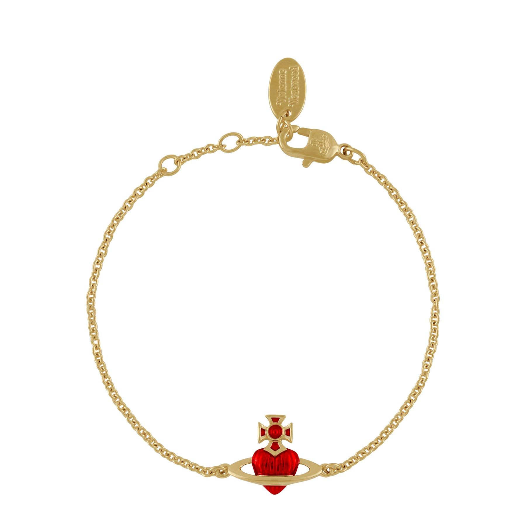 Gold/Red - Vivienne Westwood - Viv Fabianna Brace Ld62