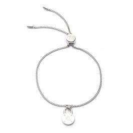 Ralph Lauren Lauren Ralph Lauren Sterling Silver Padlock Bracelet