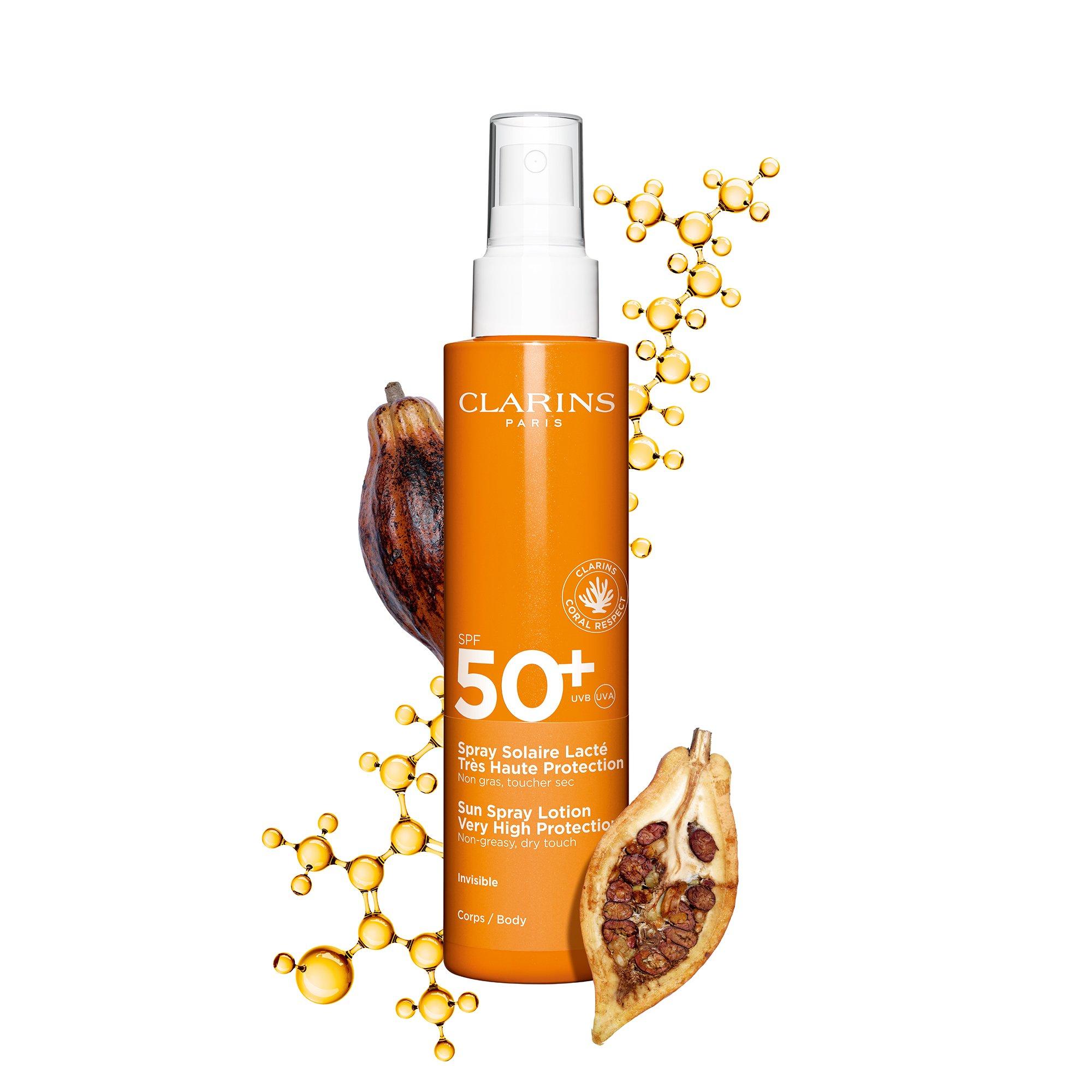 Clear - Clarins - Sun Spray Lotion Very High Protection SPF50 - 2