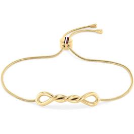 Tommy Hilfiger Womens Gold IP Twist Bracelet