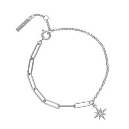 Olivia Burton Celestial North Star Mismatch Bracelet Silver