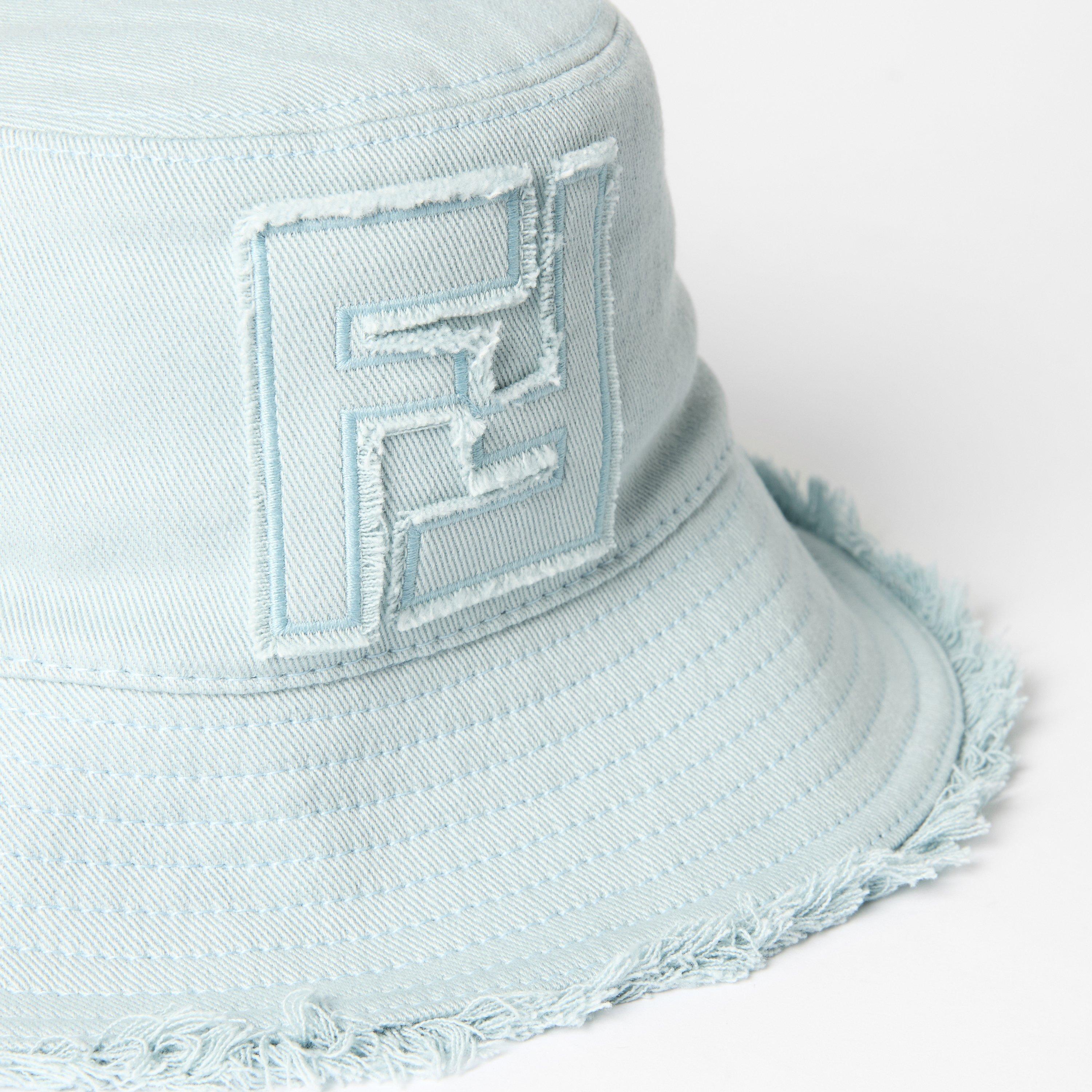 Blue F1EPR - Fendi - Logo Bucket Hat Juniors - 3