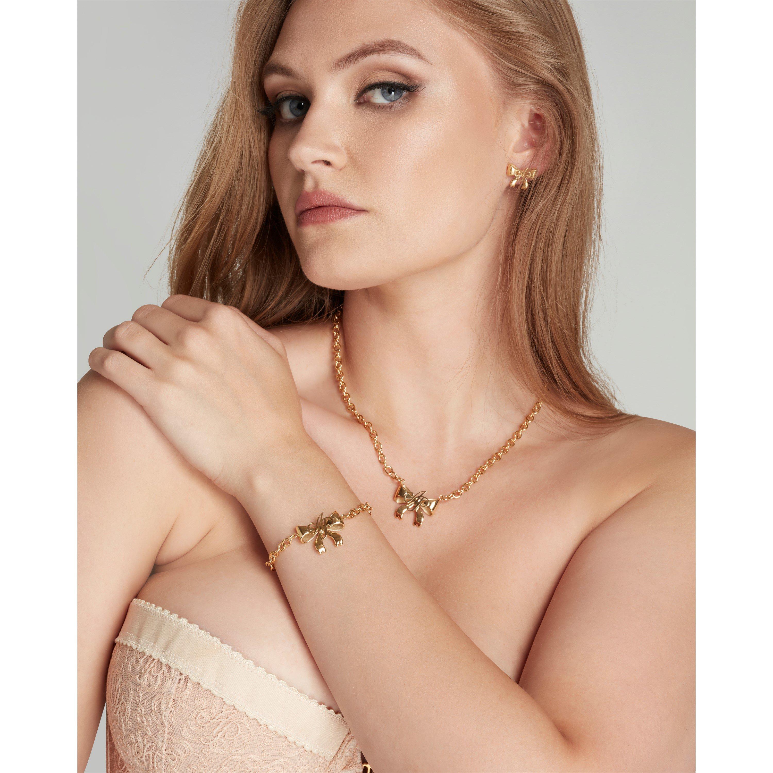 Gold 710 - Agent Provocateur - Bow Bret Bracelet - 2