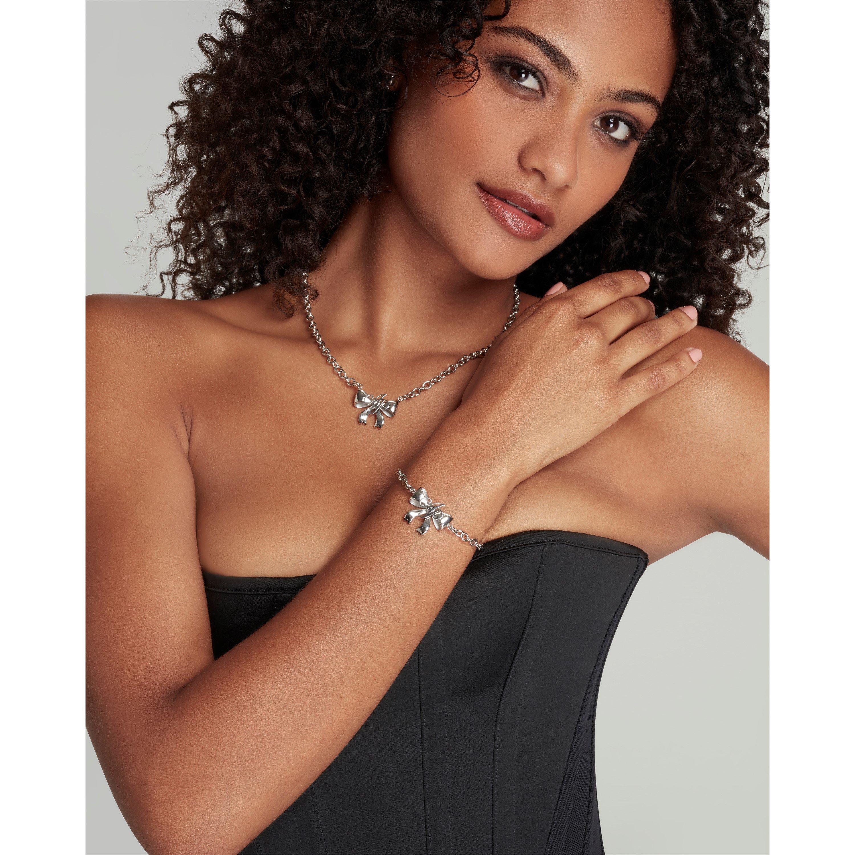 Silver 043 - Agent Provocateur - Bow Bret Bracelet - 2