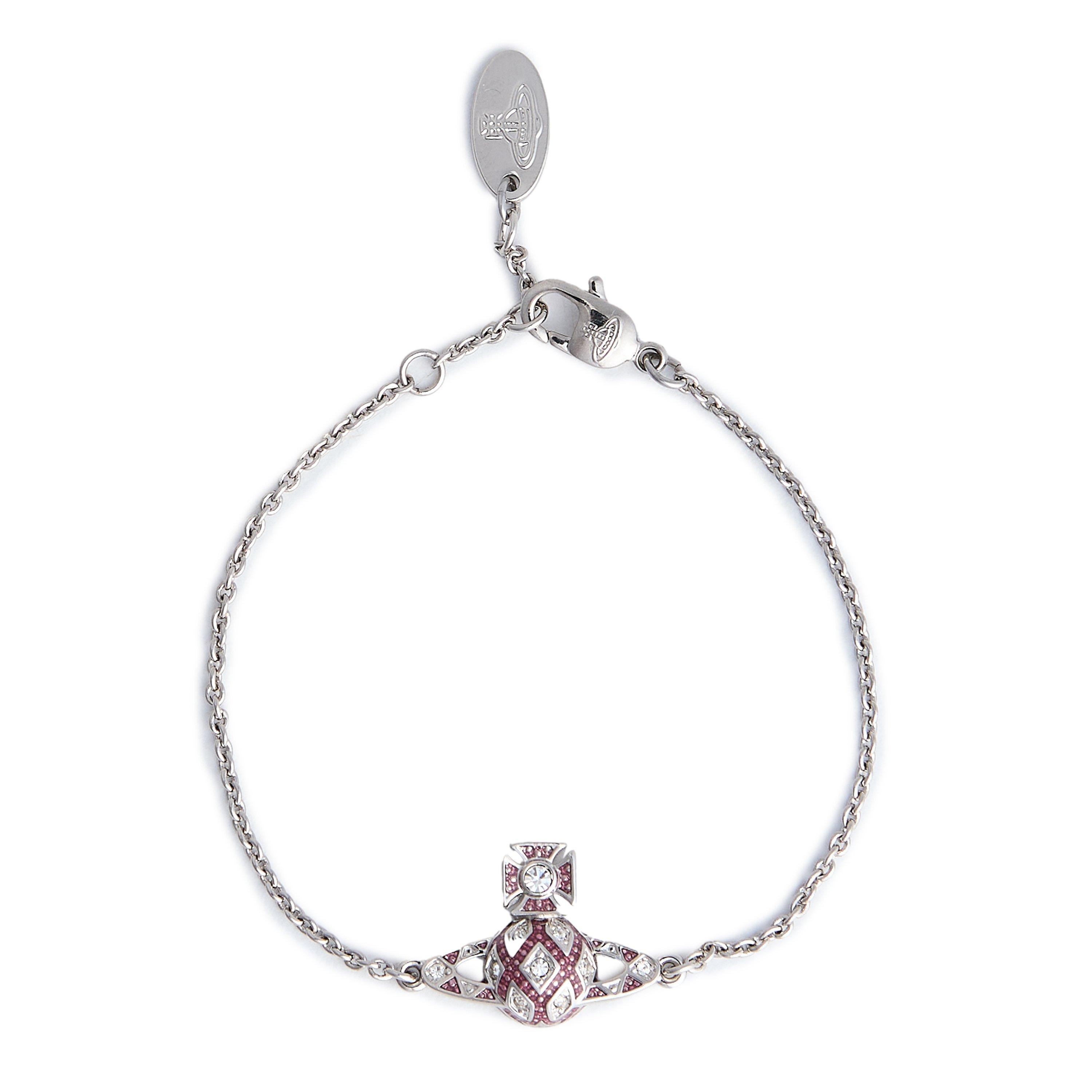 Platinum/Rose - Vivienne Westwood - Viv Rachelle Bracele Ld64 - 1