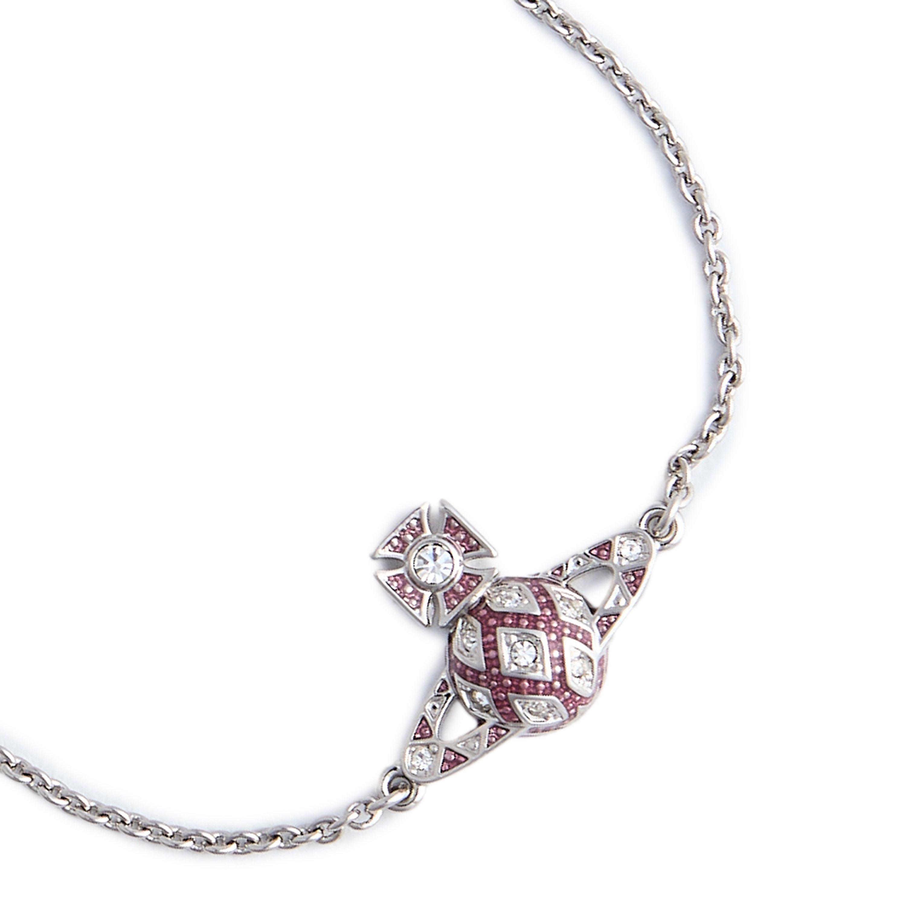 Platinum/Rose - Vivienne Westwood - Viv Rachelle Bracele Ld64 - 2