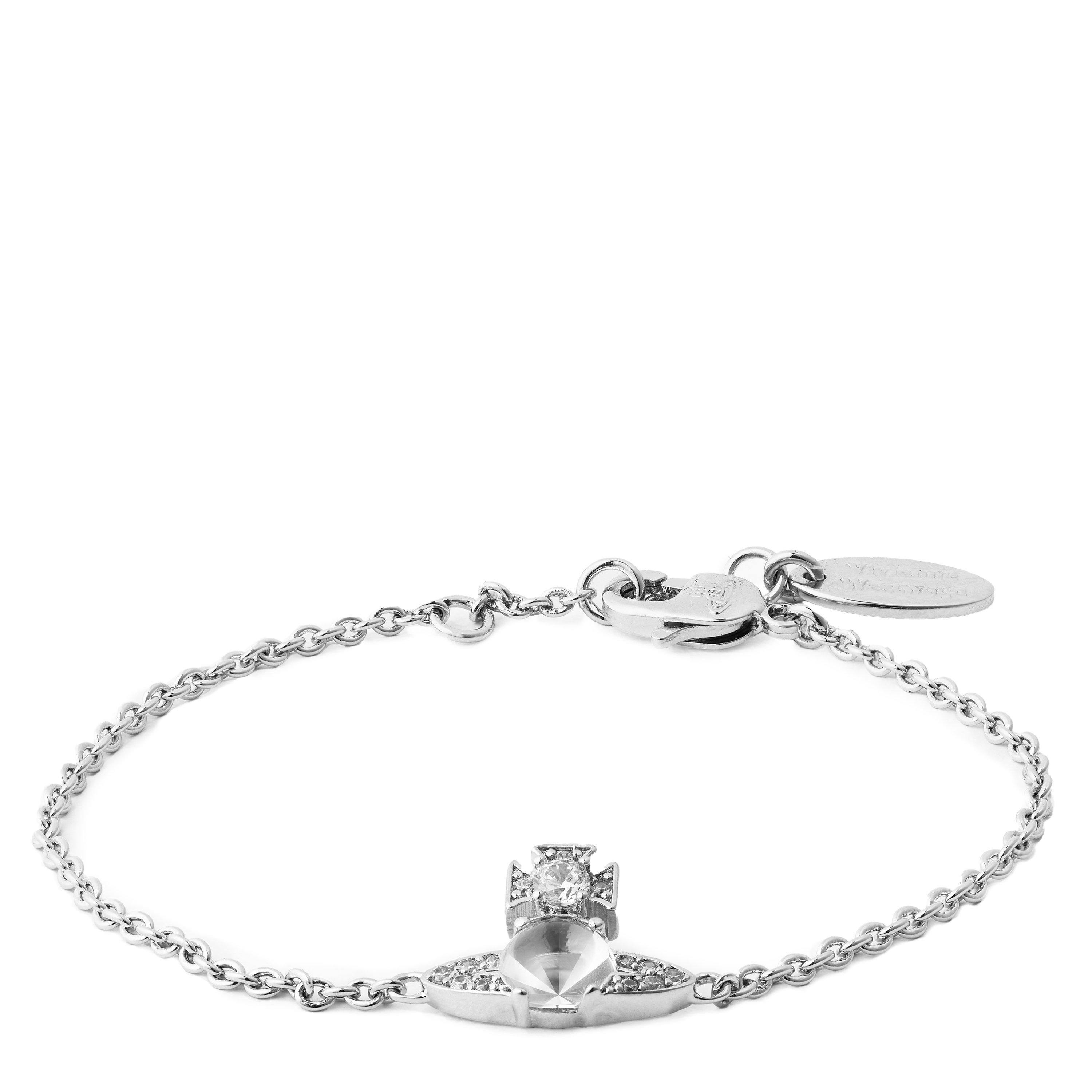 Platinum/White - Vivienne Westwood - Viv Ondina Bracelet Ld64 - 1