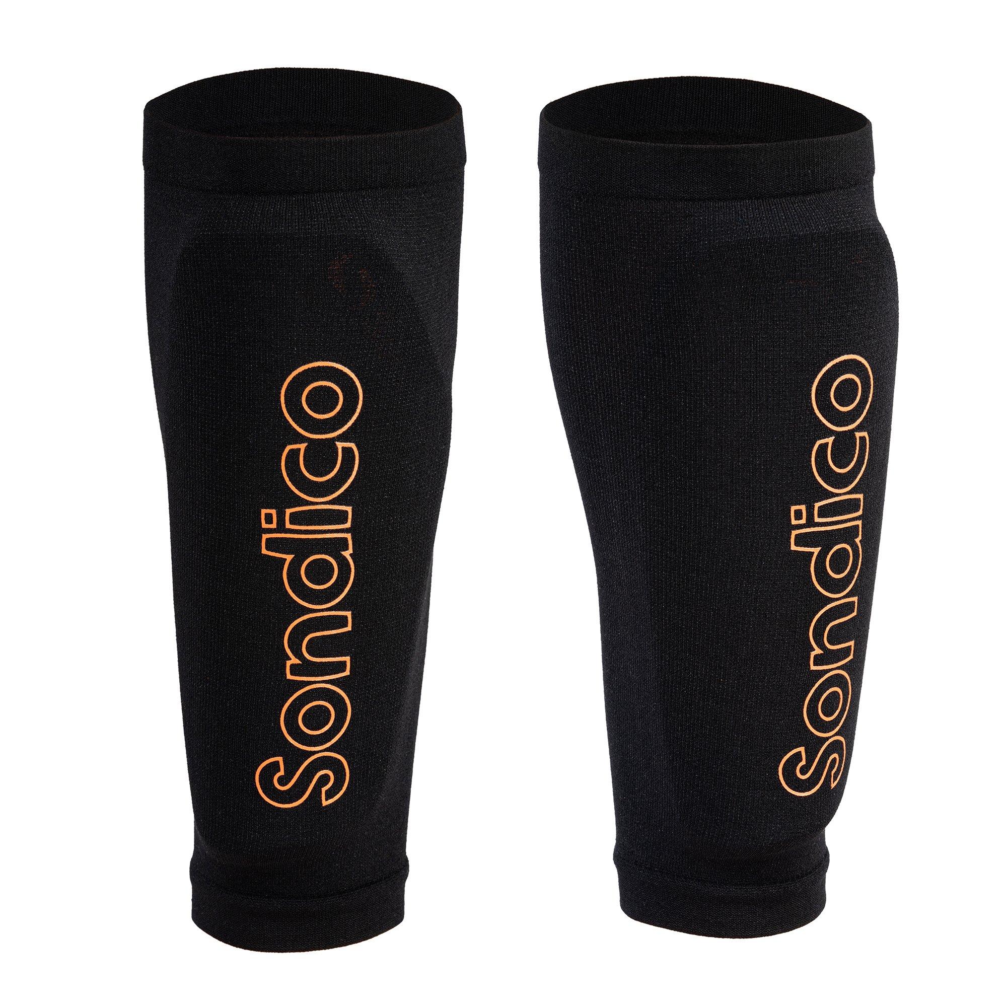 Black/Orange - Sondico - Comfort Sondico Flex Shin Guards - 4