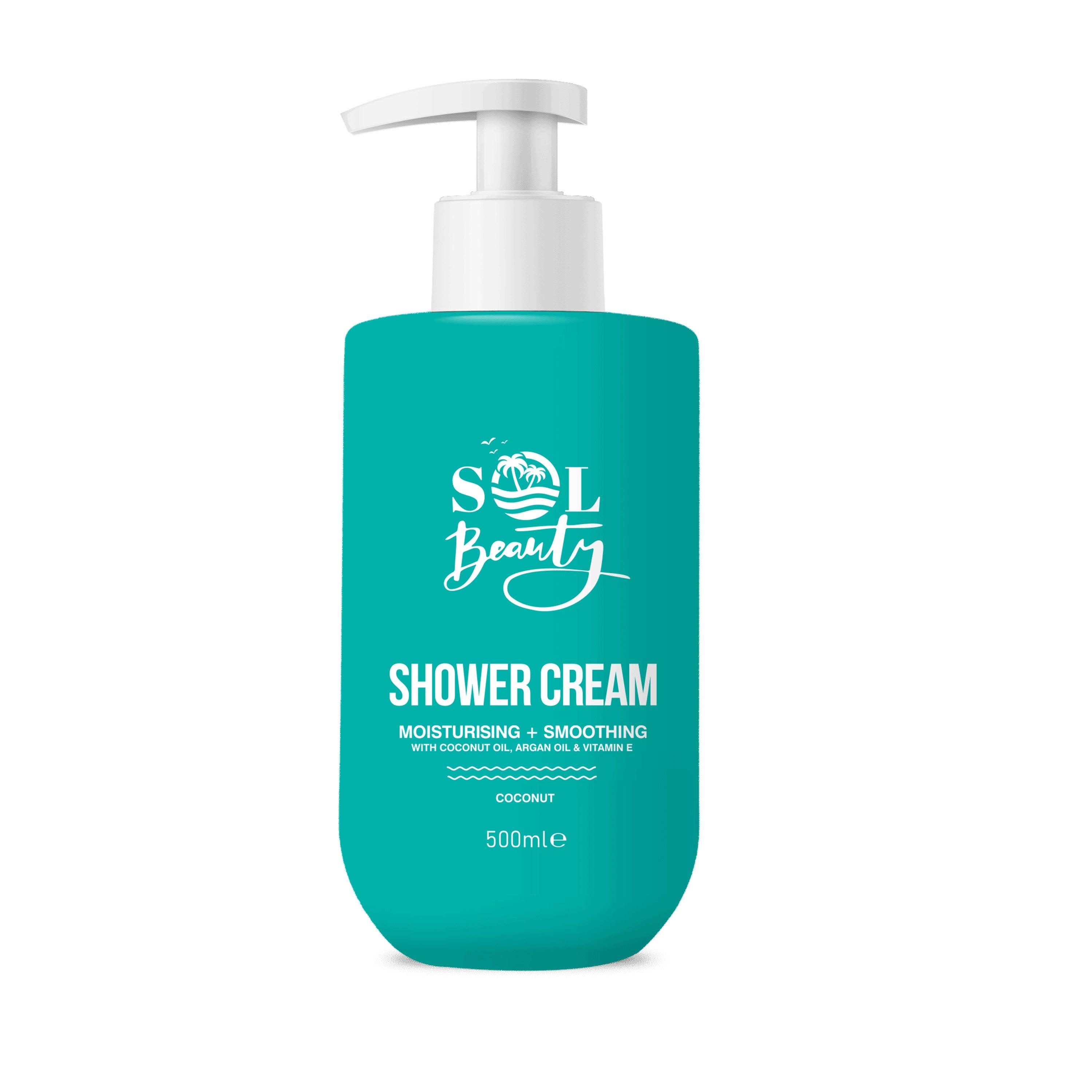 Coconut - Sol Beauty - 500ml Shower Cream
