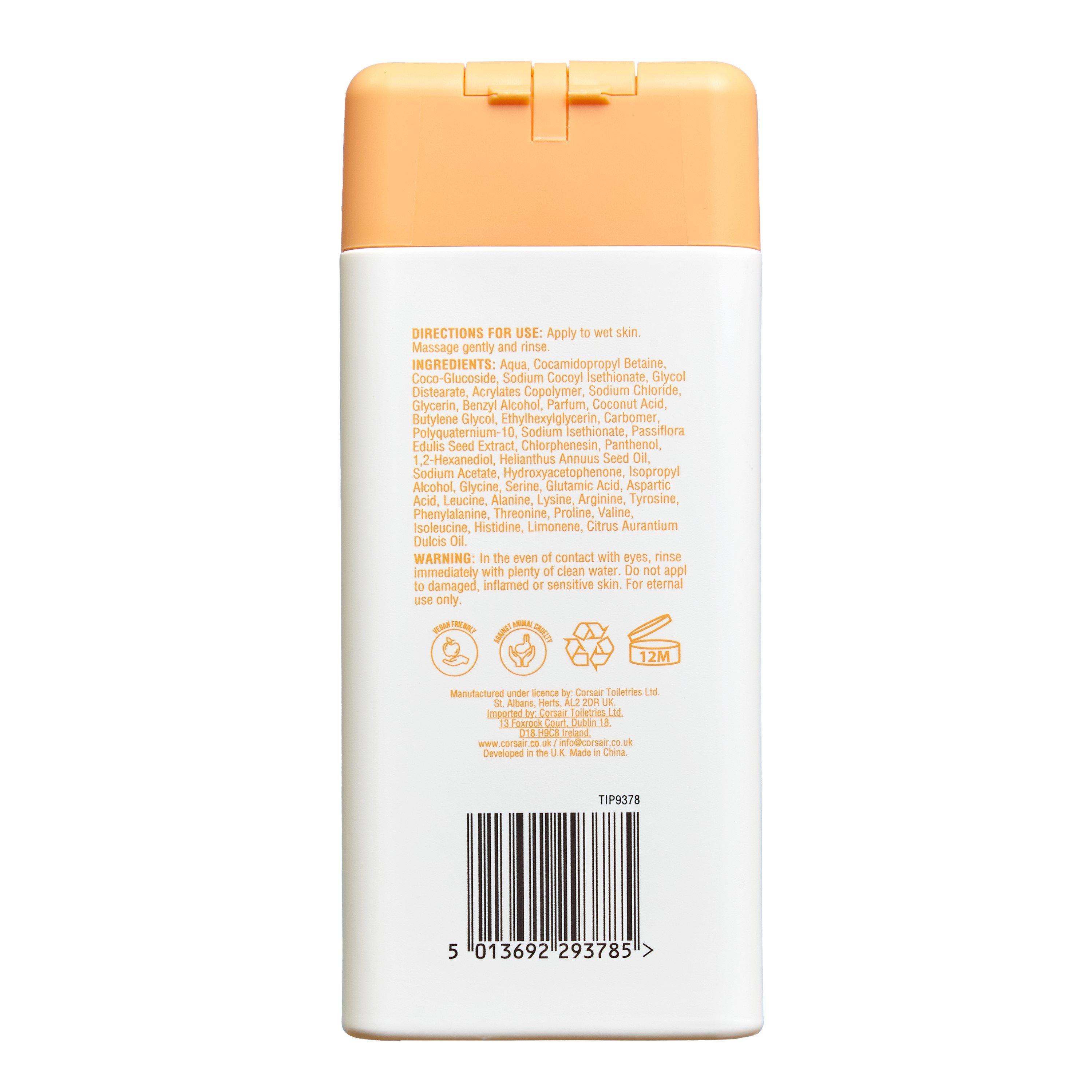 None - Tipsy Fox - 400ml Creamy Body Cleanser with Passionfruit Extract - Amino Acid Blend - 3